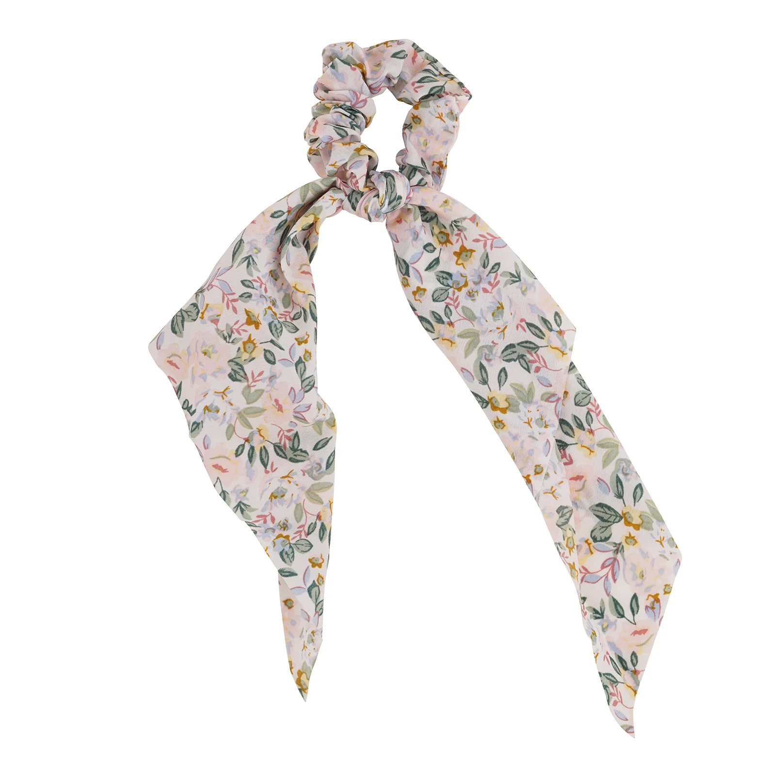 Irenne Floral Scarf Scrunchie - Image 3
