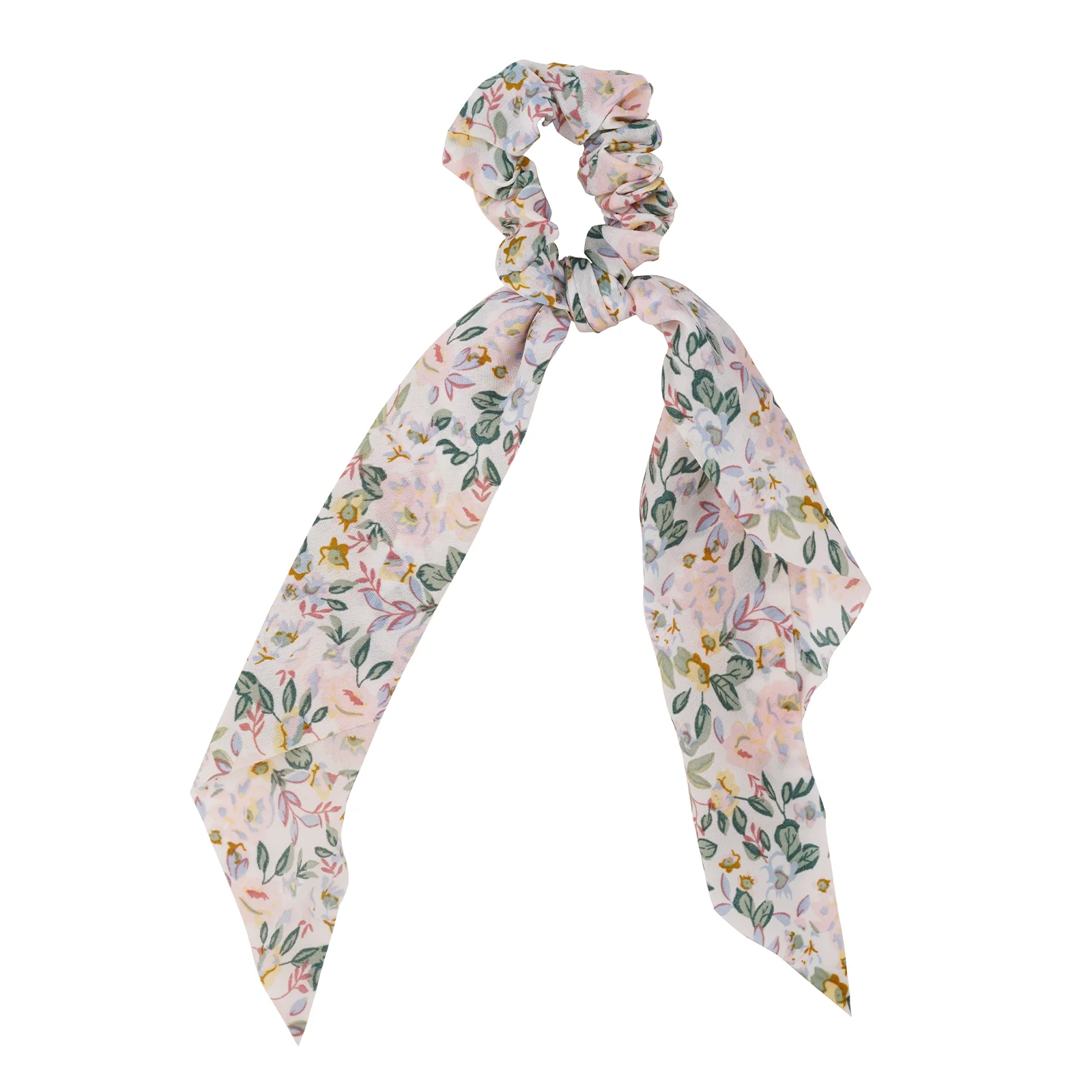 Irenne Floral Scarf Scrunchie - Image 4