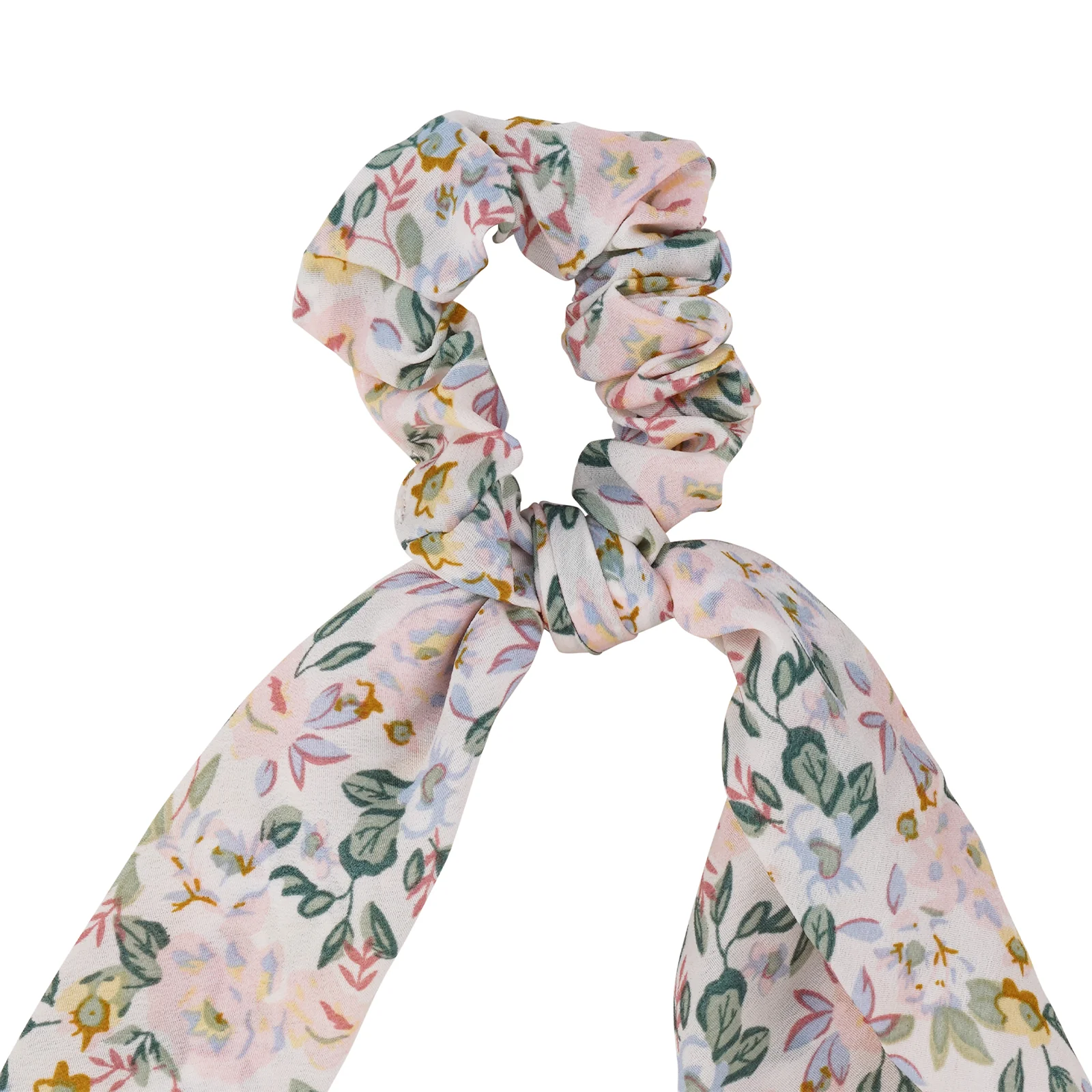 Irenne Floral Scarf Scrunchie - Image 5