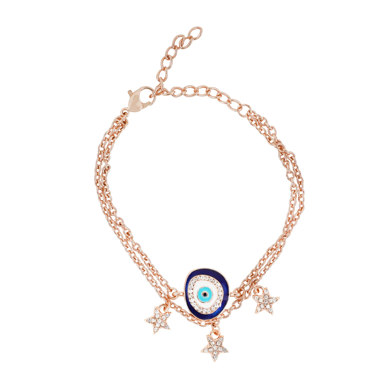Iris Blue Evil Eye Bracelet - Image 3