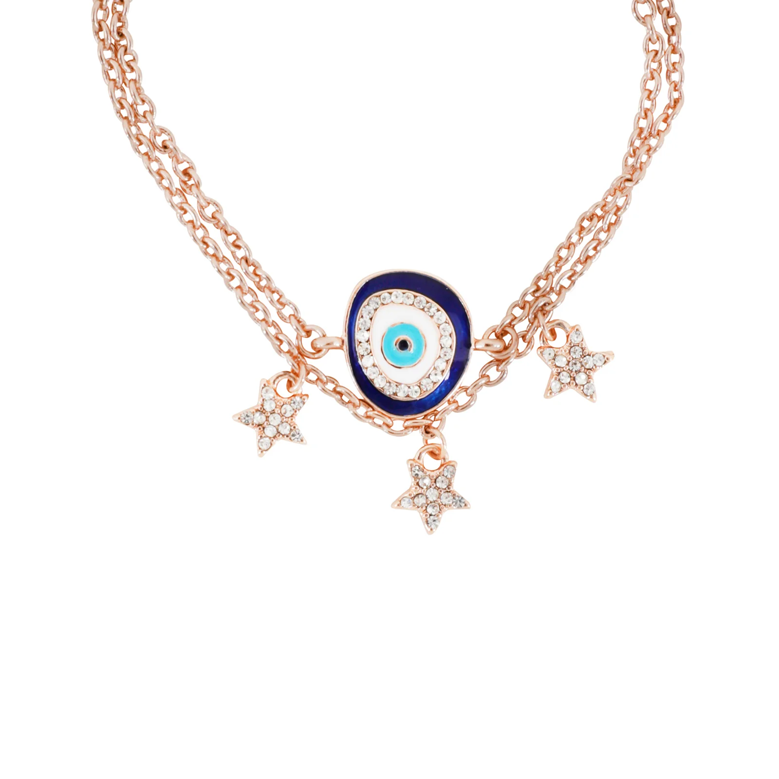 Iris Blue Evil Eye Bracelet - Image 4