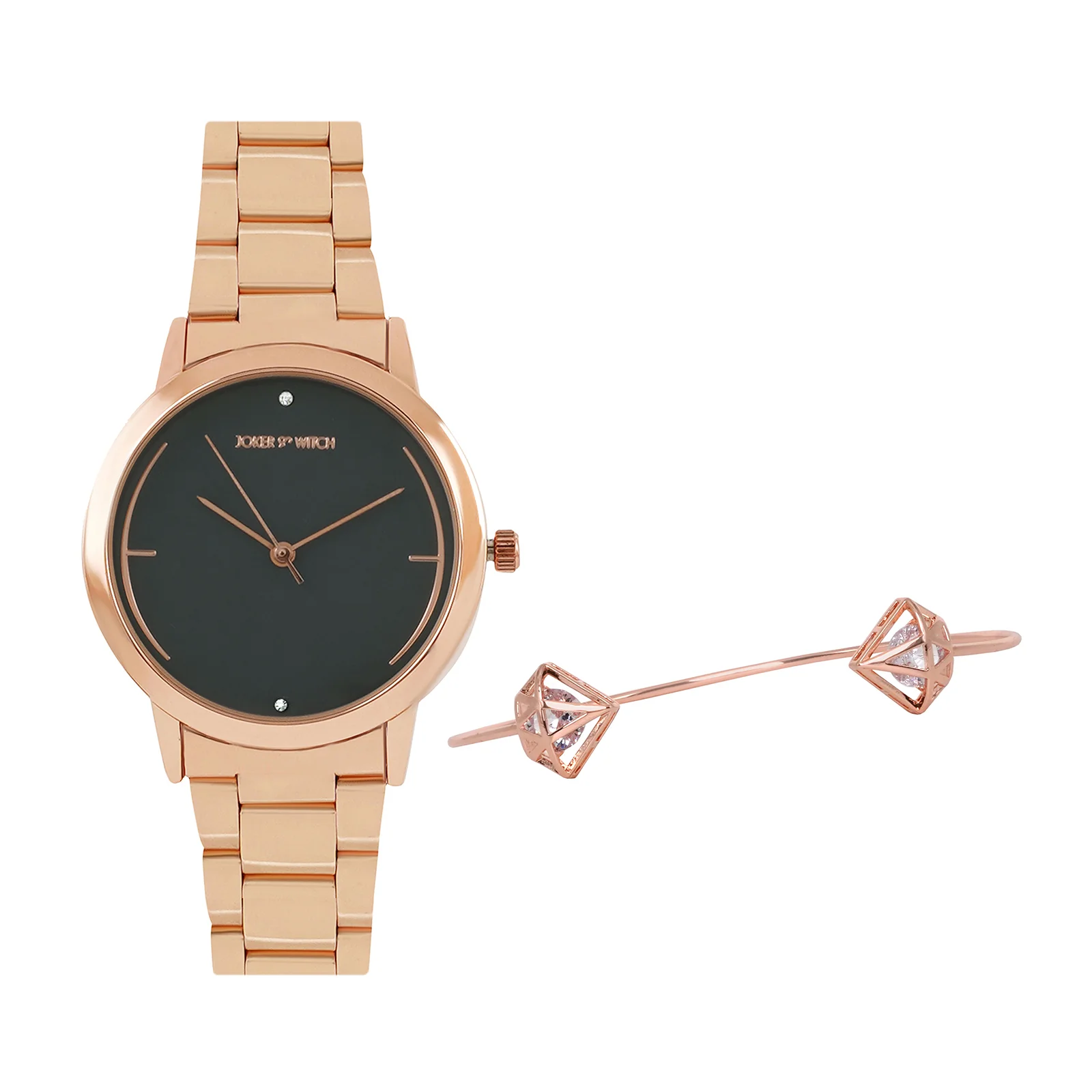 Iris Rosegold Watch Bracelet Stack - Image 6