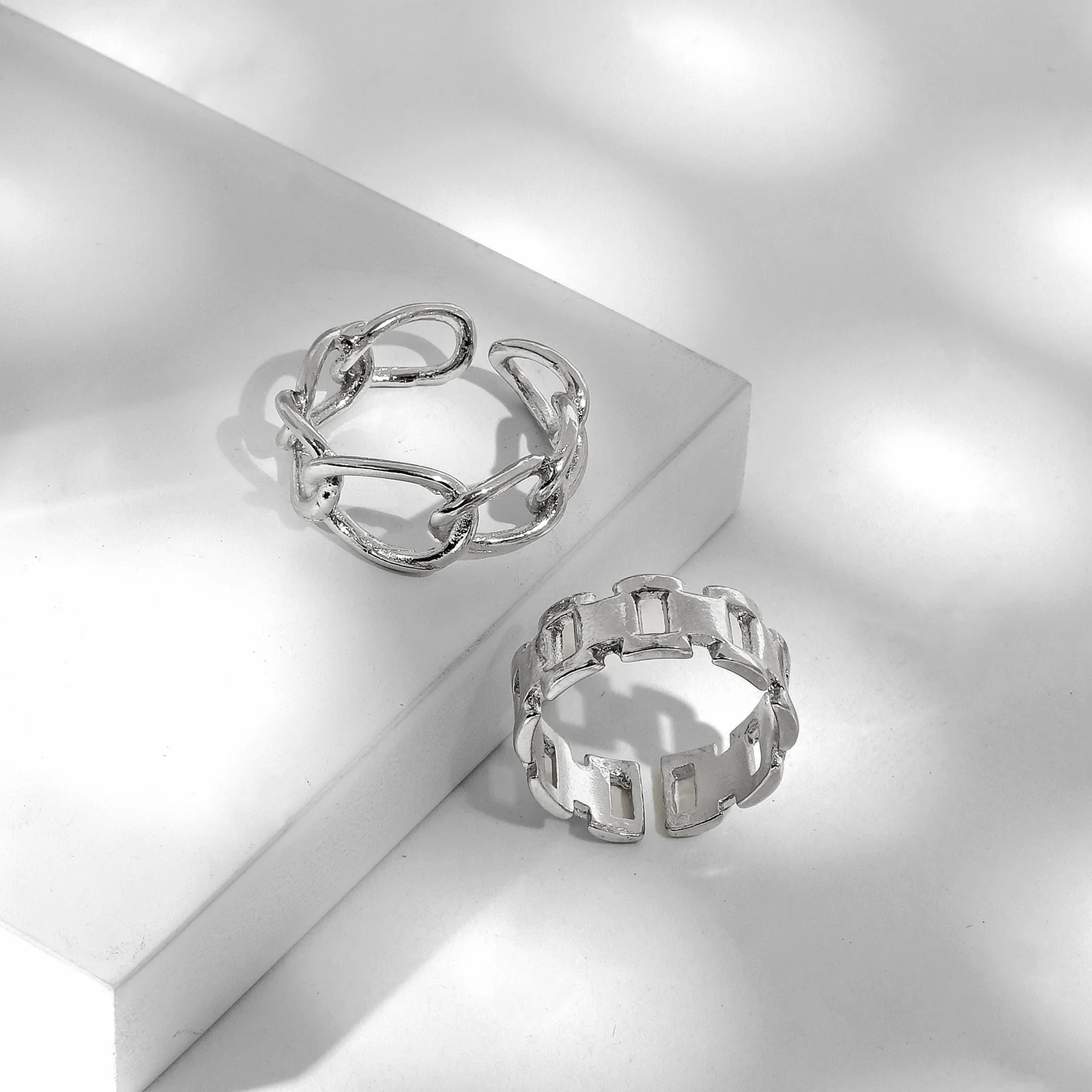 Iron Fist Men's Silver Ring - Image 2