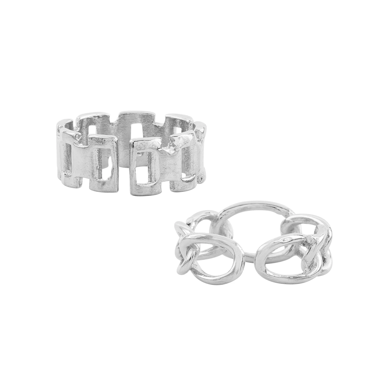 Iron Fist Men's Silver Ring - Image 5