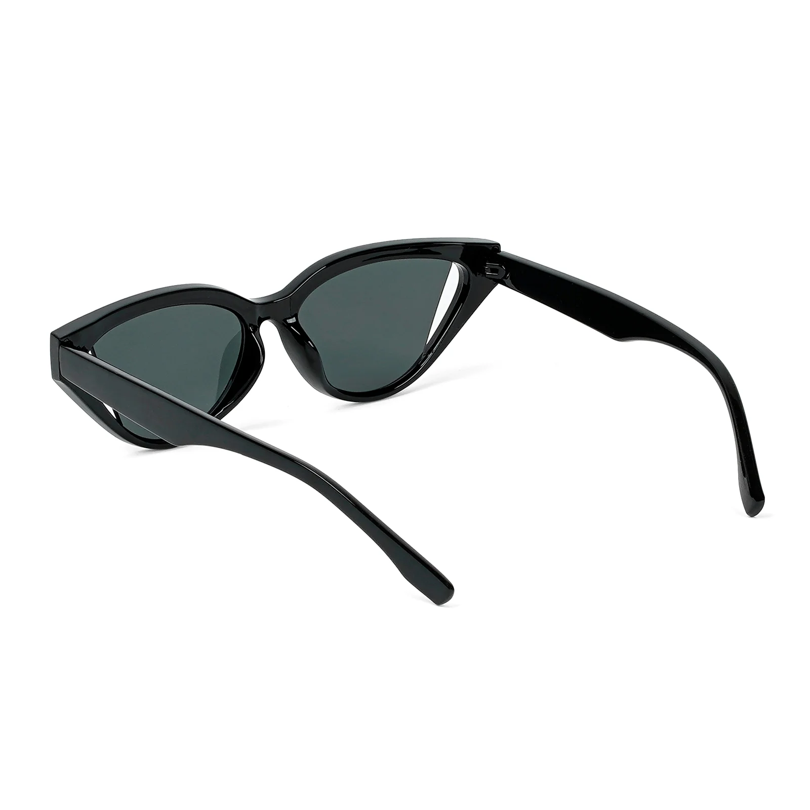 Italiaa Black Cat Eye Sunglasses - Image 6