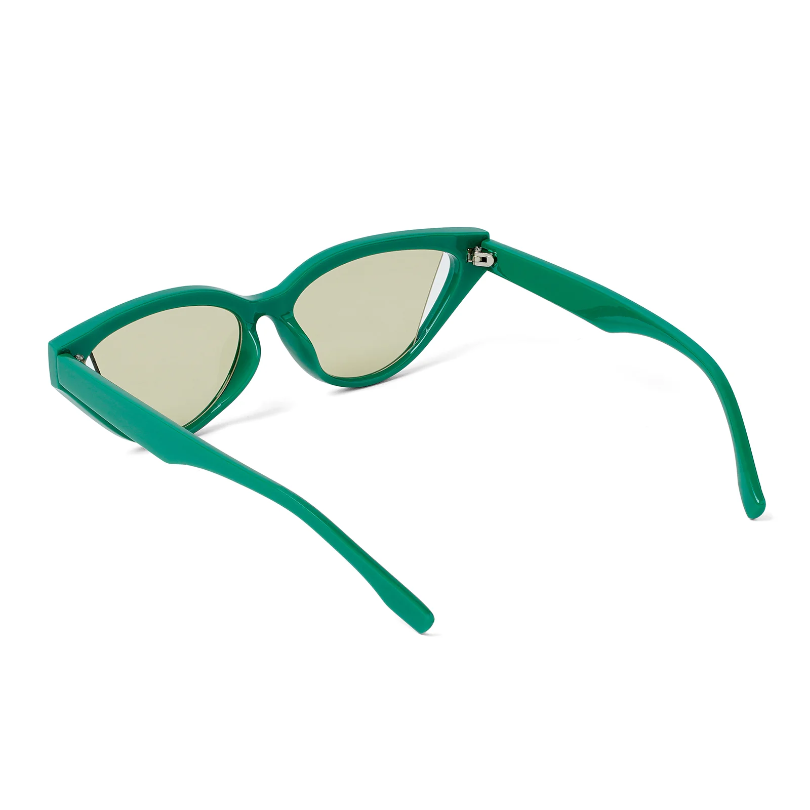 Italiaa Green Cat Eye Sunglasses - Image 6