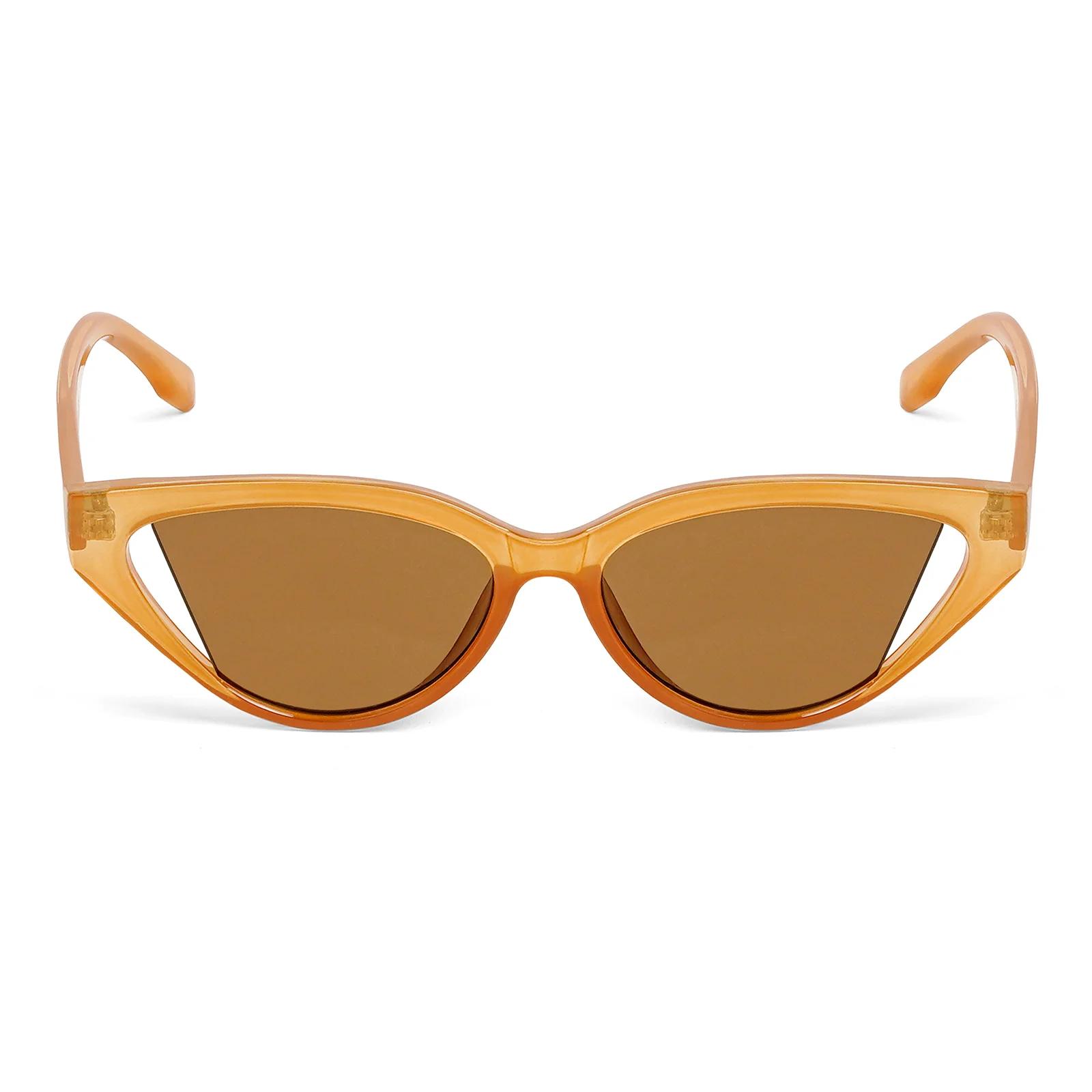 Italiaa Orange Cat Eye Sunglasses - Image 3