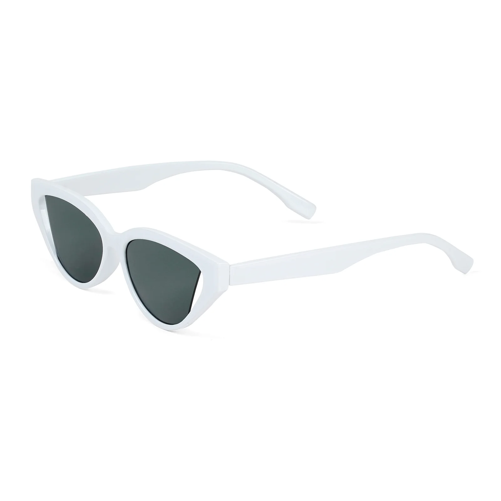 Italiaa White Cat Eye Sunglasses - Image 4
