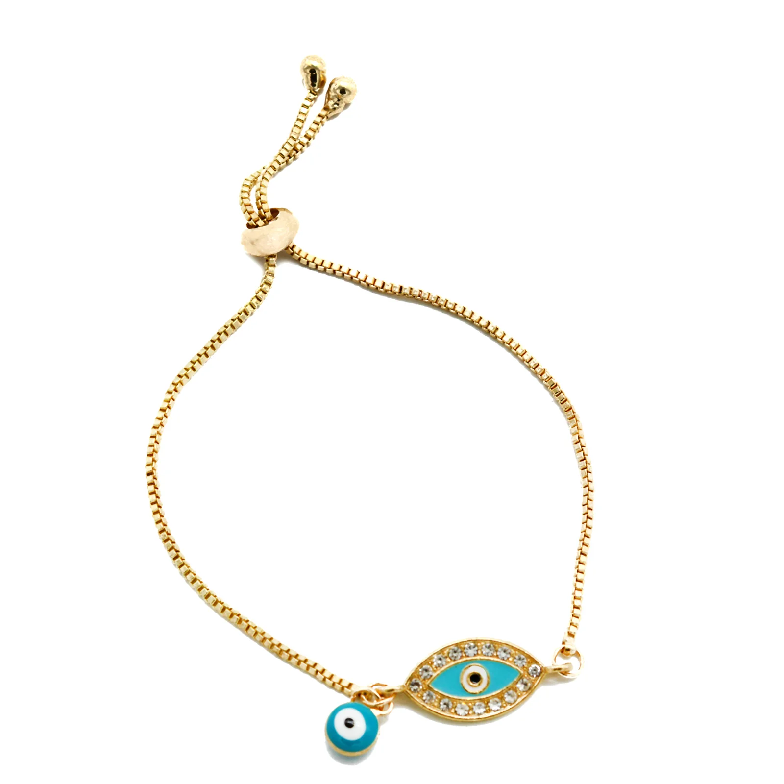 Ivy Evil Eye Gold Bracelet - Image 2