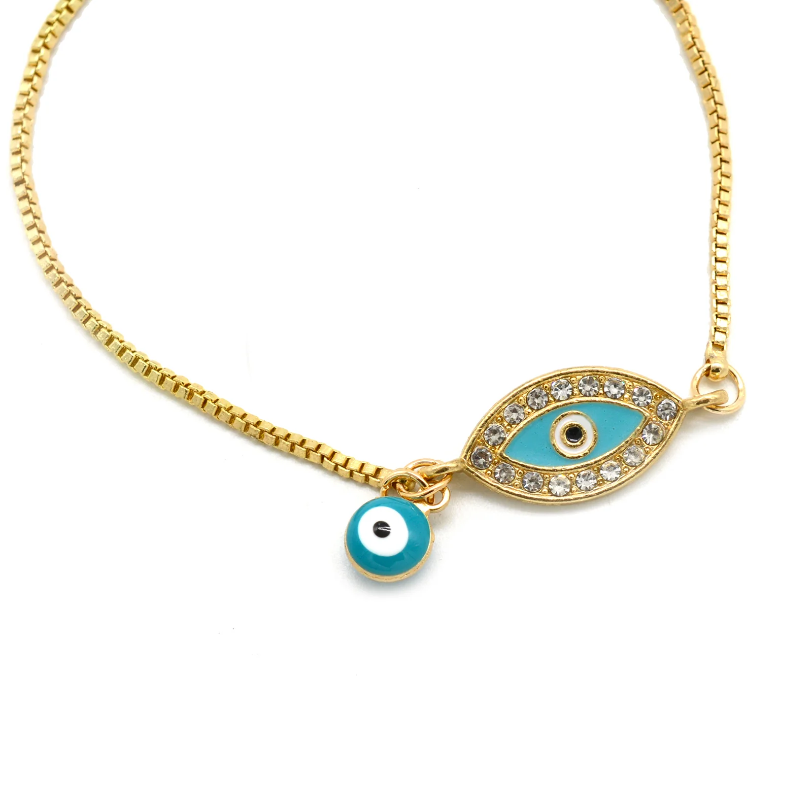 Ivy Evil Eye Gold Bracelet - Image 3