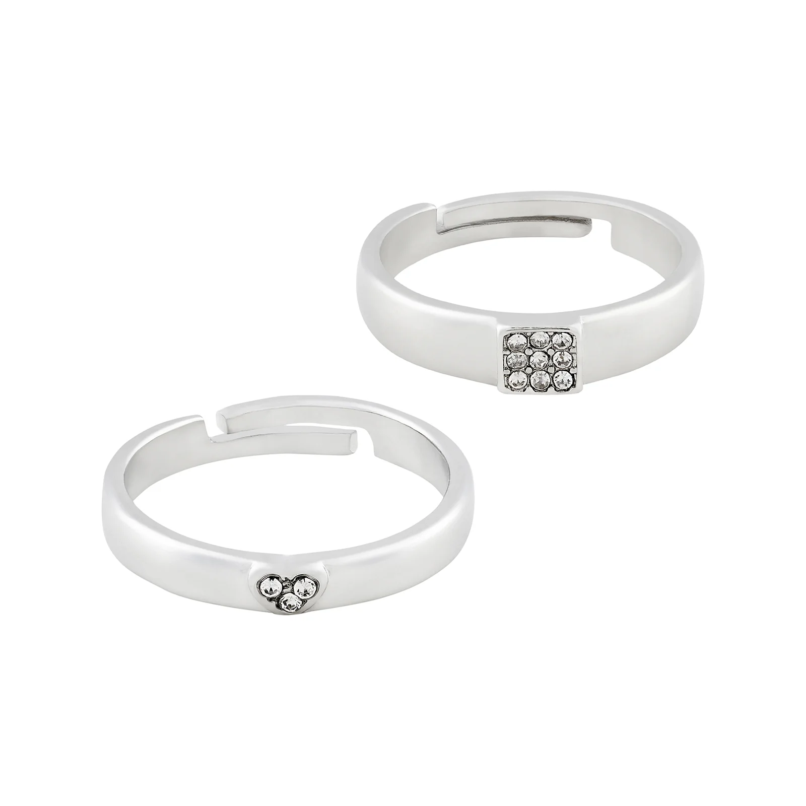 Jack & Elizabeth Diamond Couple Rings - Image 3