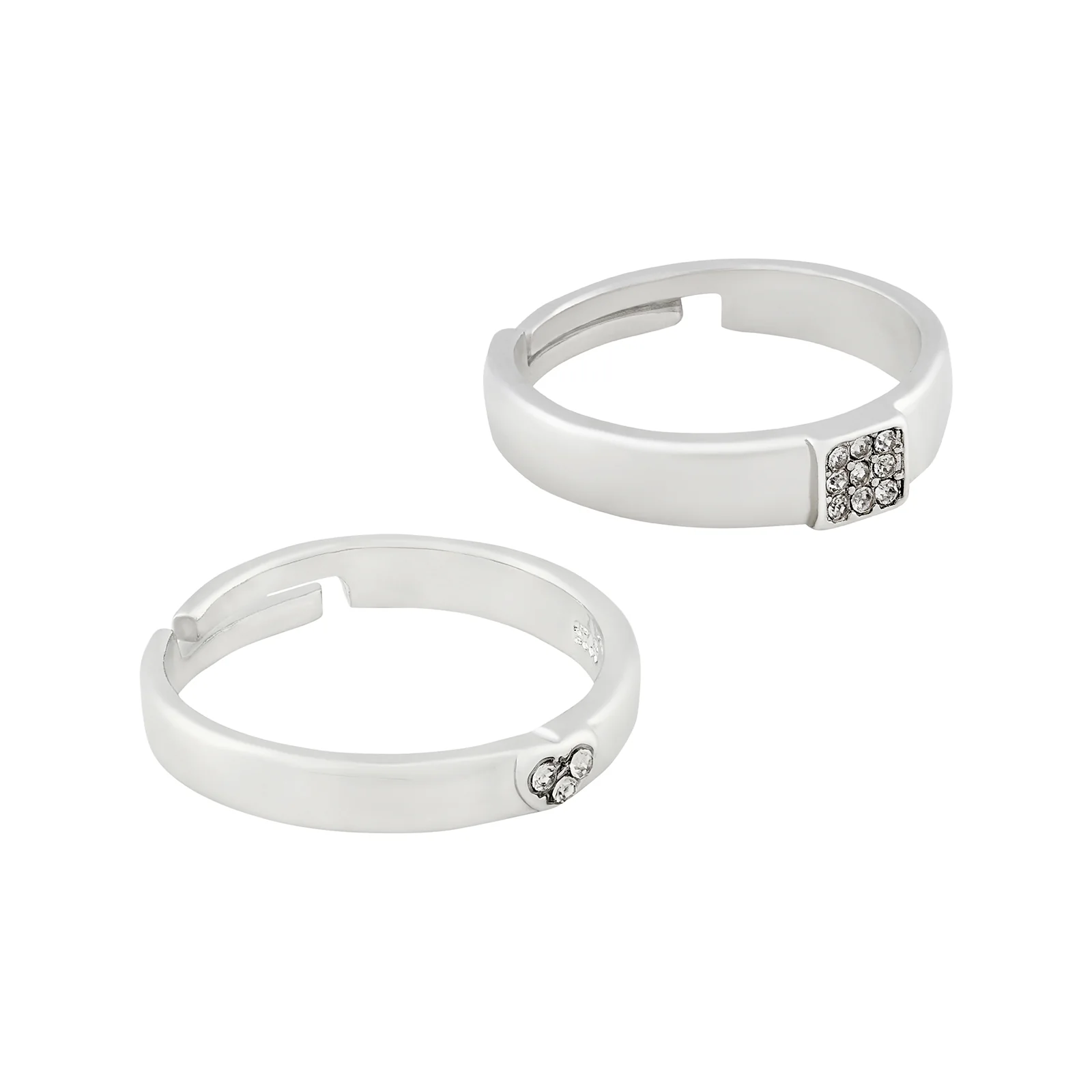 Jack & Elizabeth Diamond Couple Rings - Image 4