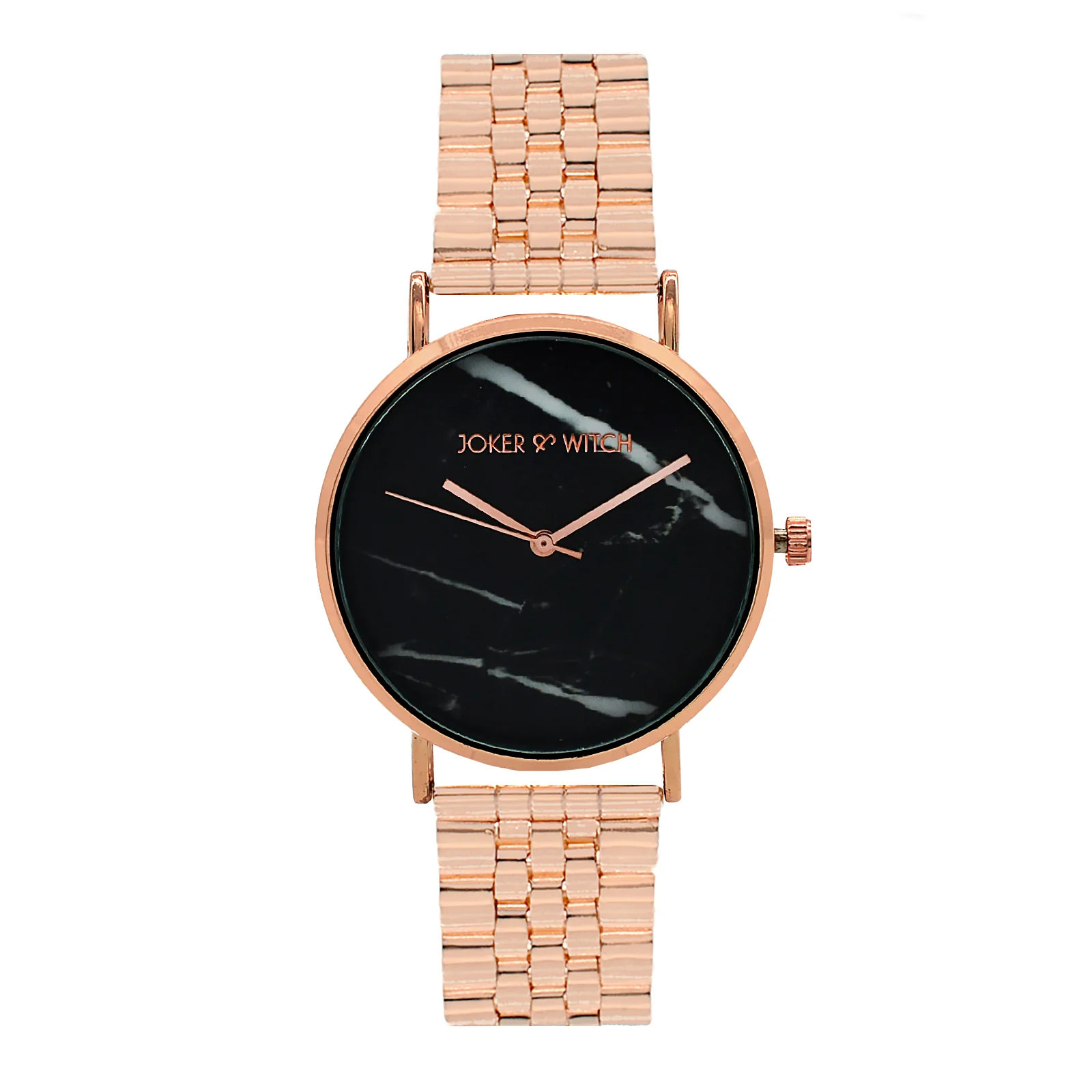 Jacoba Marble Dial Rosegold Watch Bracelet Stack - Image 2