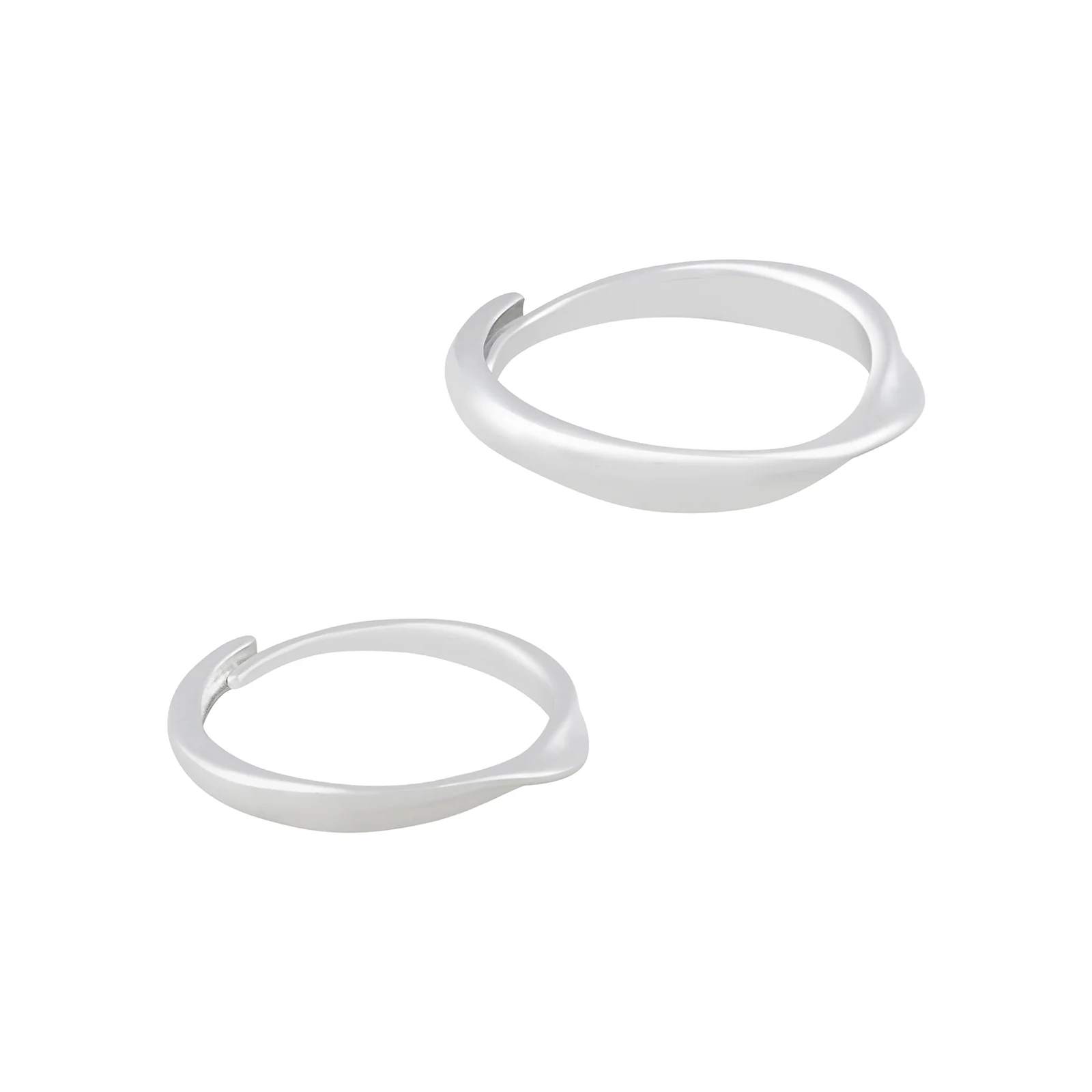 Jake & Neytiri Mobius Diamond Couple Rings - Image 4