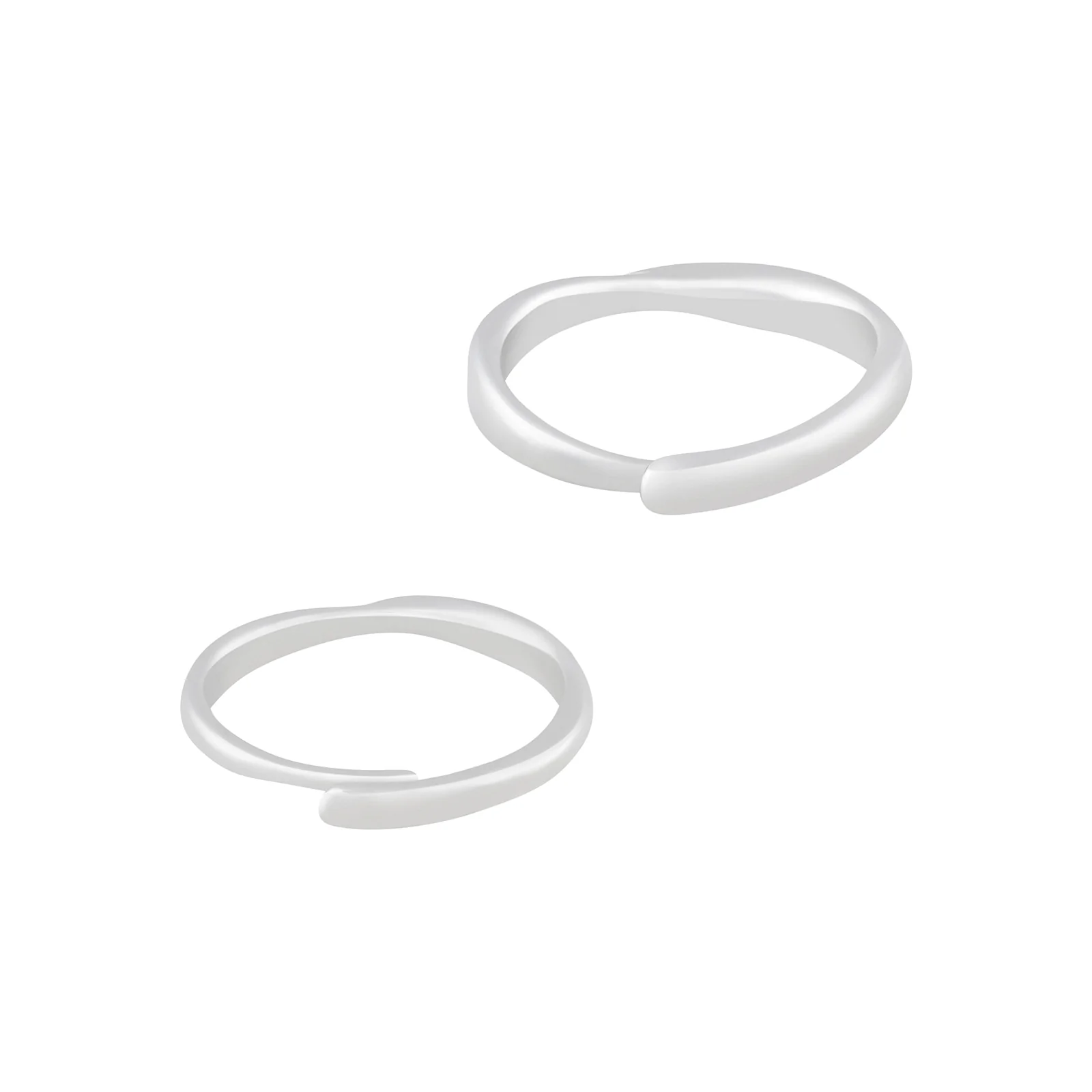 Jake & Neytiri Mobius Diamond Couple Rings - Image 5