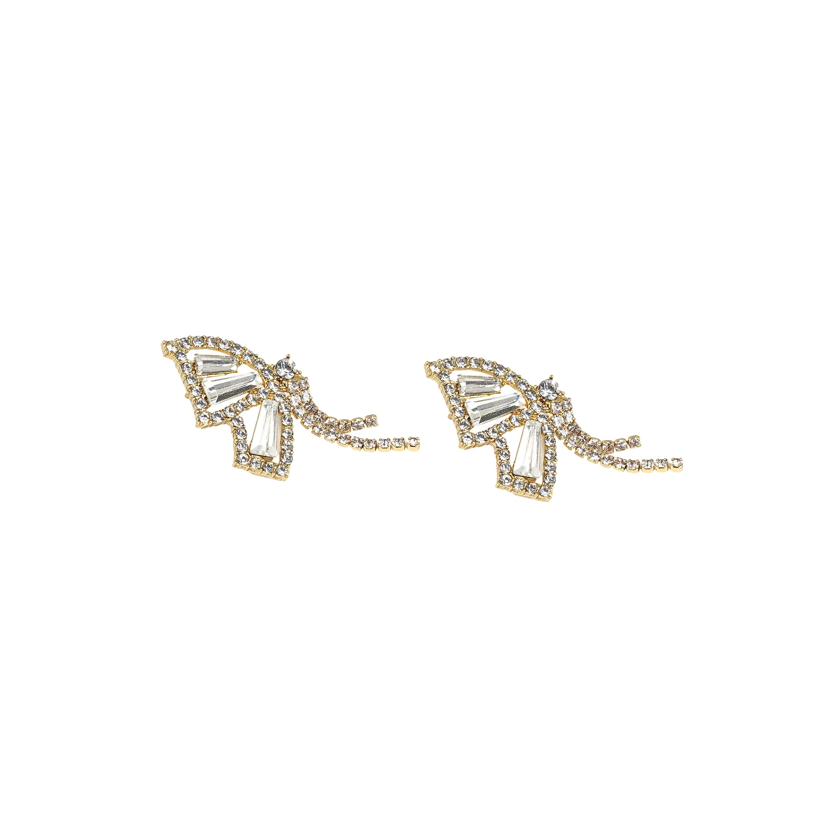 Jett Gold Butterfly Earring - Image 5