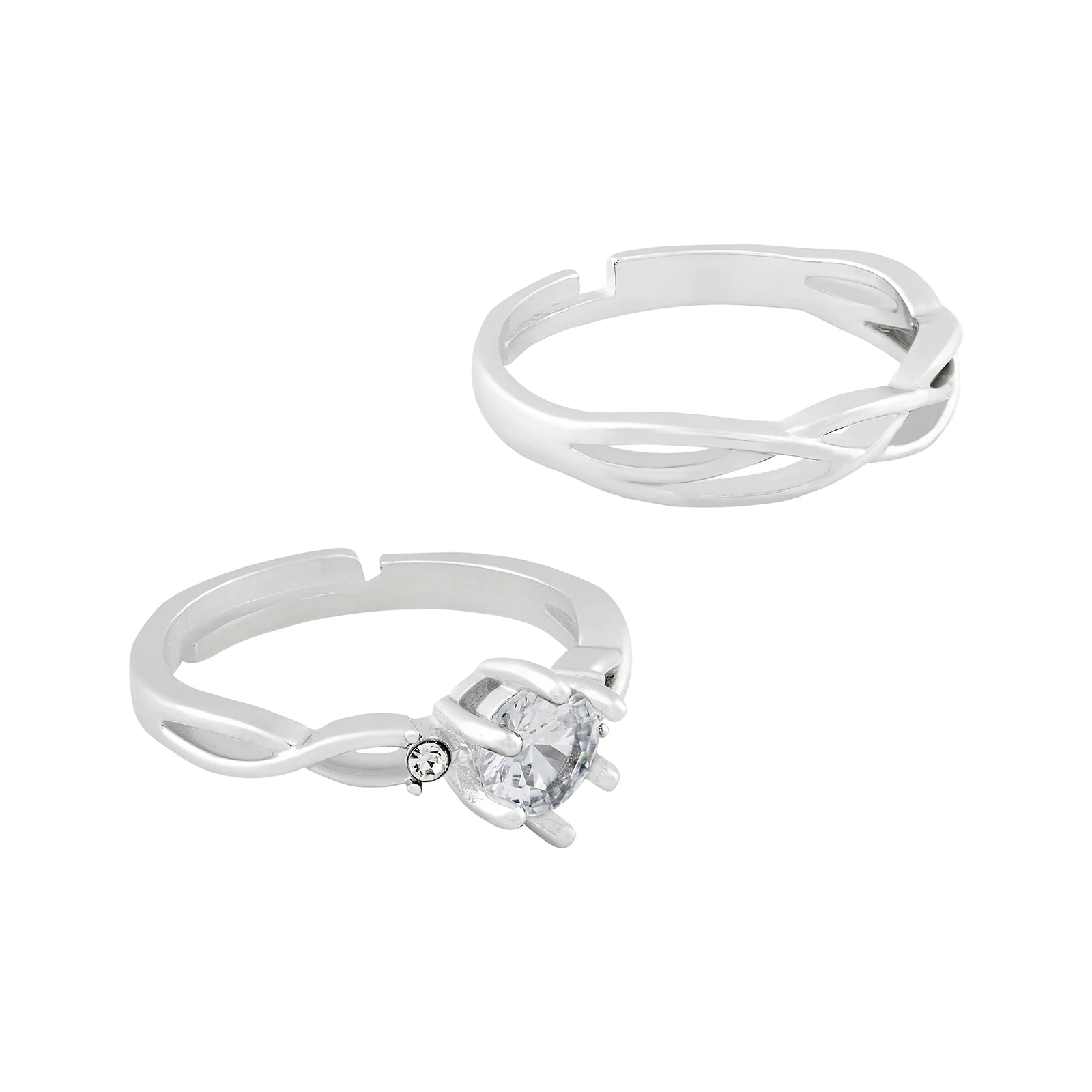 Joe & Love Diamond Couple Rings - Image 4