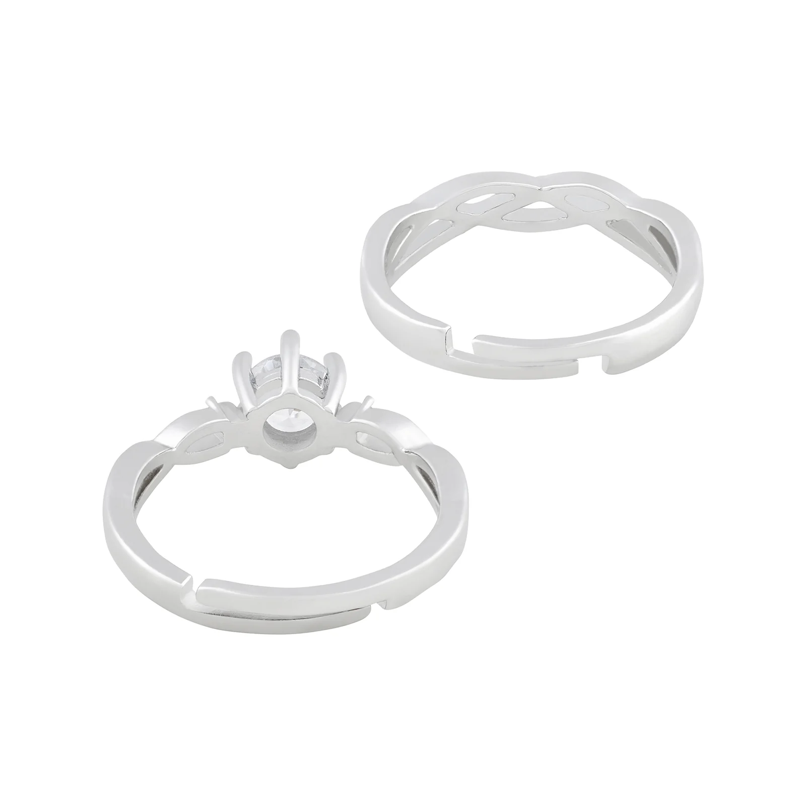 Joe & Love Diamond Couple Rings - Image 5