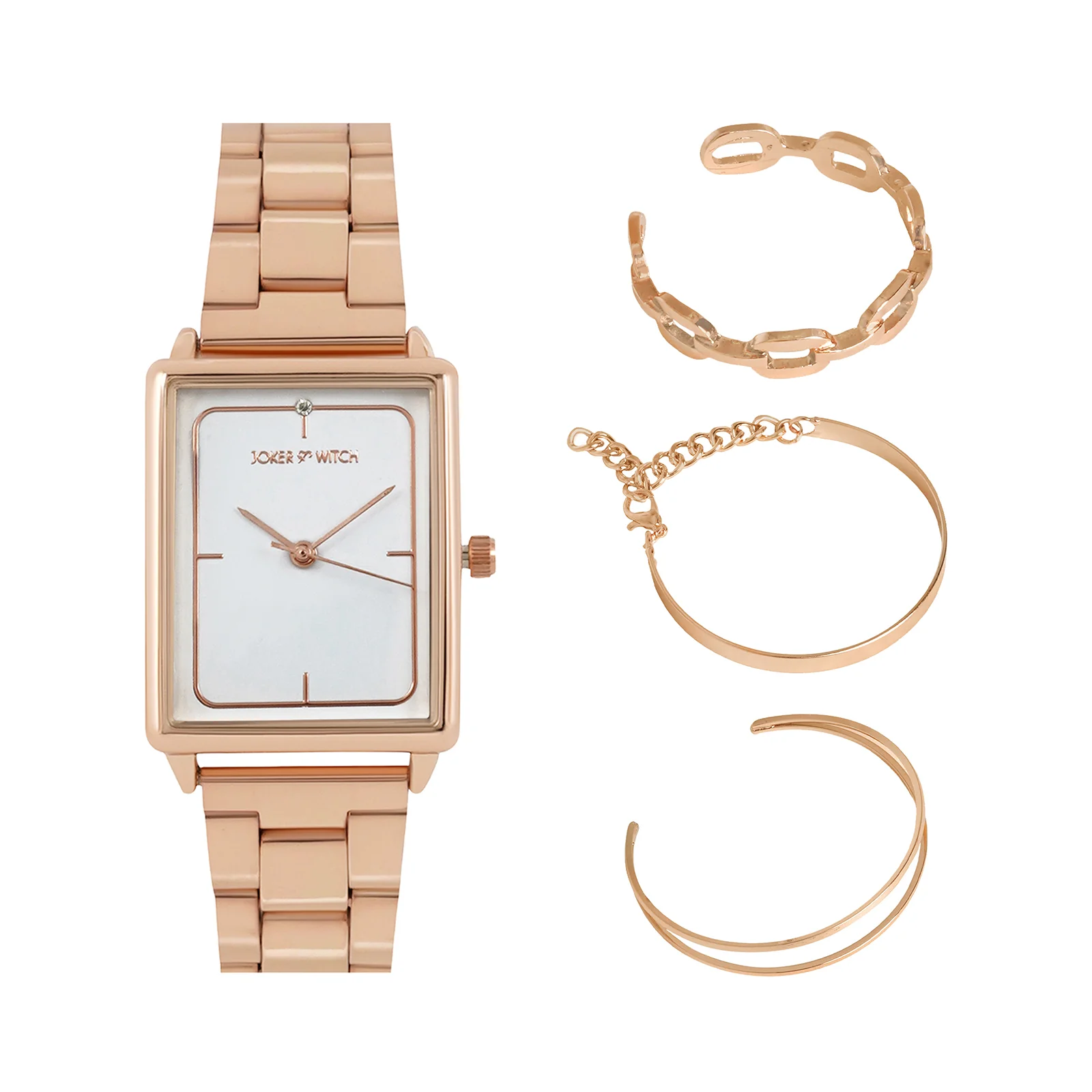 Josette Rosegold Watch Bracelet Stack - Image 2