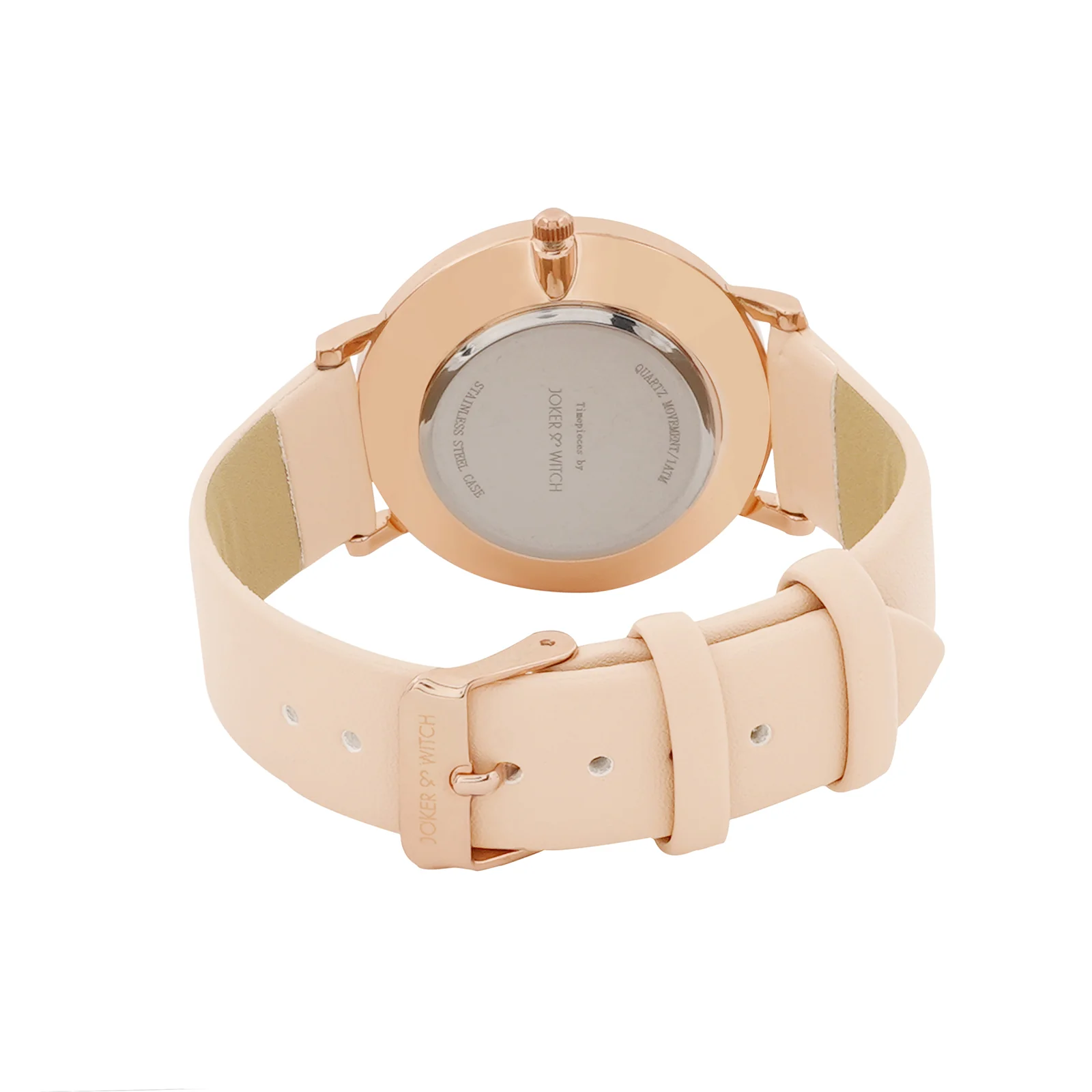Printed Jubilant Beige Medium Dial PU Strap Women's Watch - Image 6