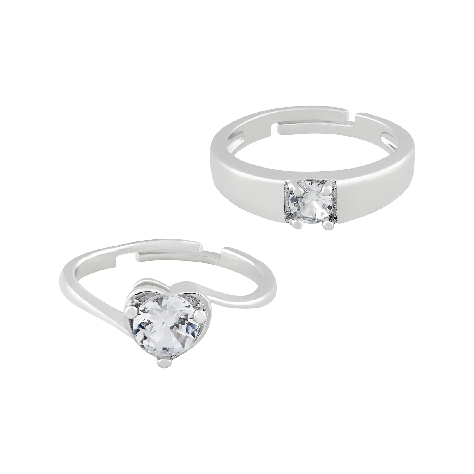 Jude & Lucy Diamond Couple Rings - Image 3