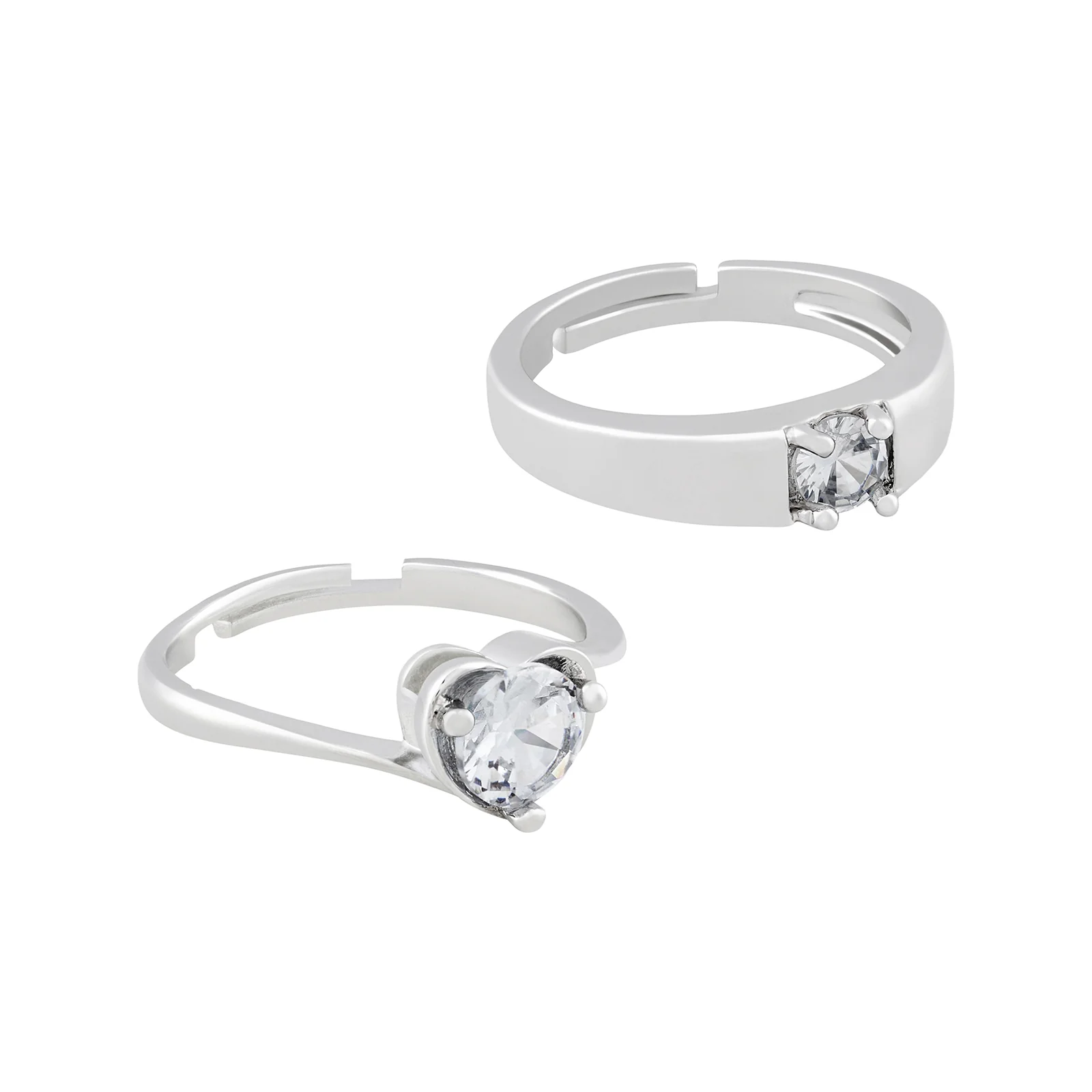 Jude & Lucy Diamond Couple Rings - Image 4