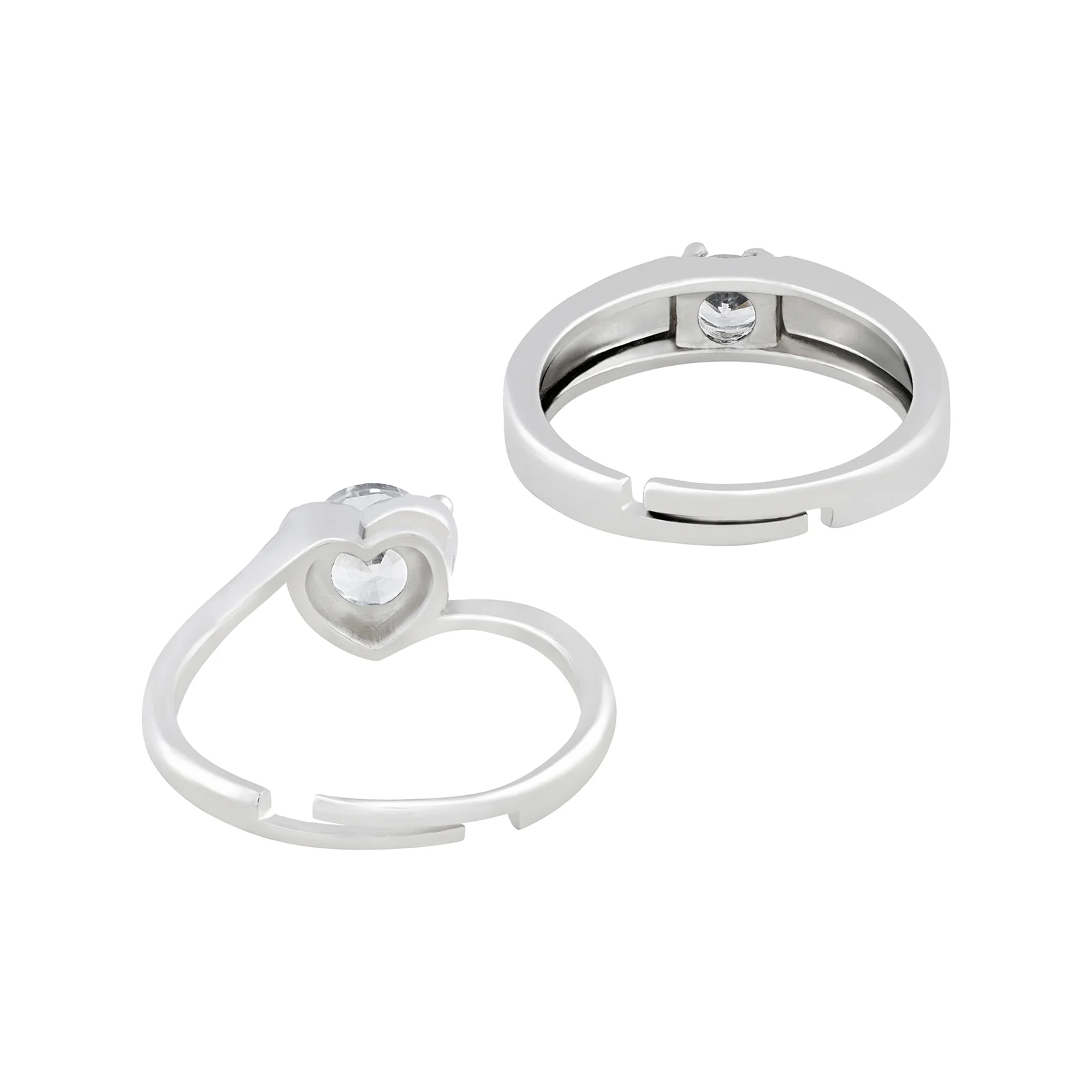 Jude & Lucy Diamond Couple Rings - Image 5