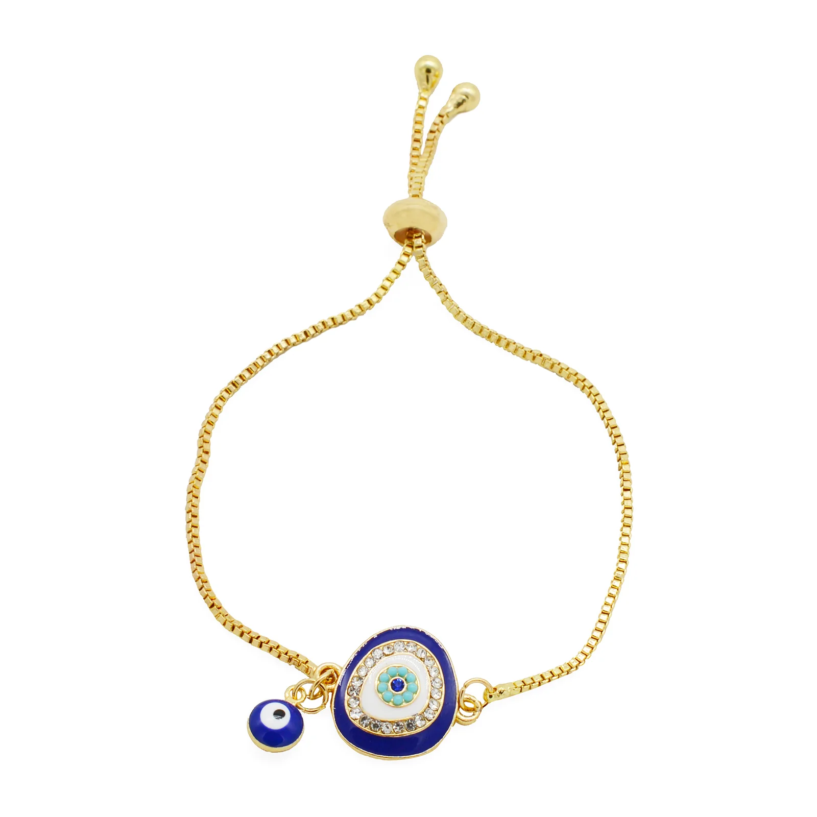 Julia Evil Eye Gold Bracelet - Image 3