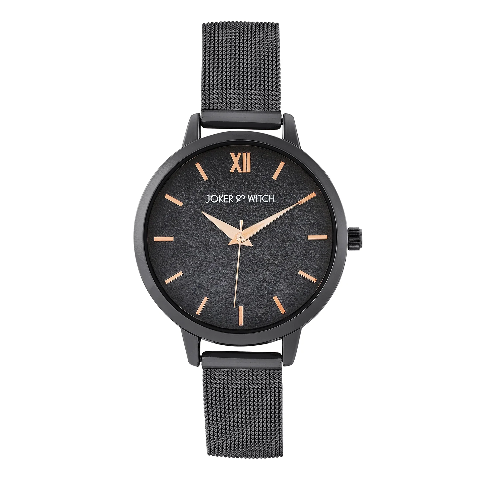 Kathy Black Medium Dial Mesh Strap Women's Watch - Image 3