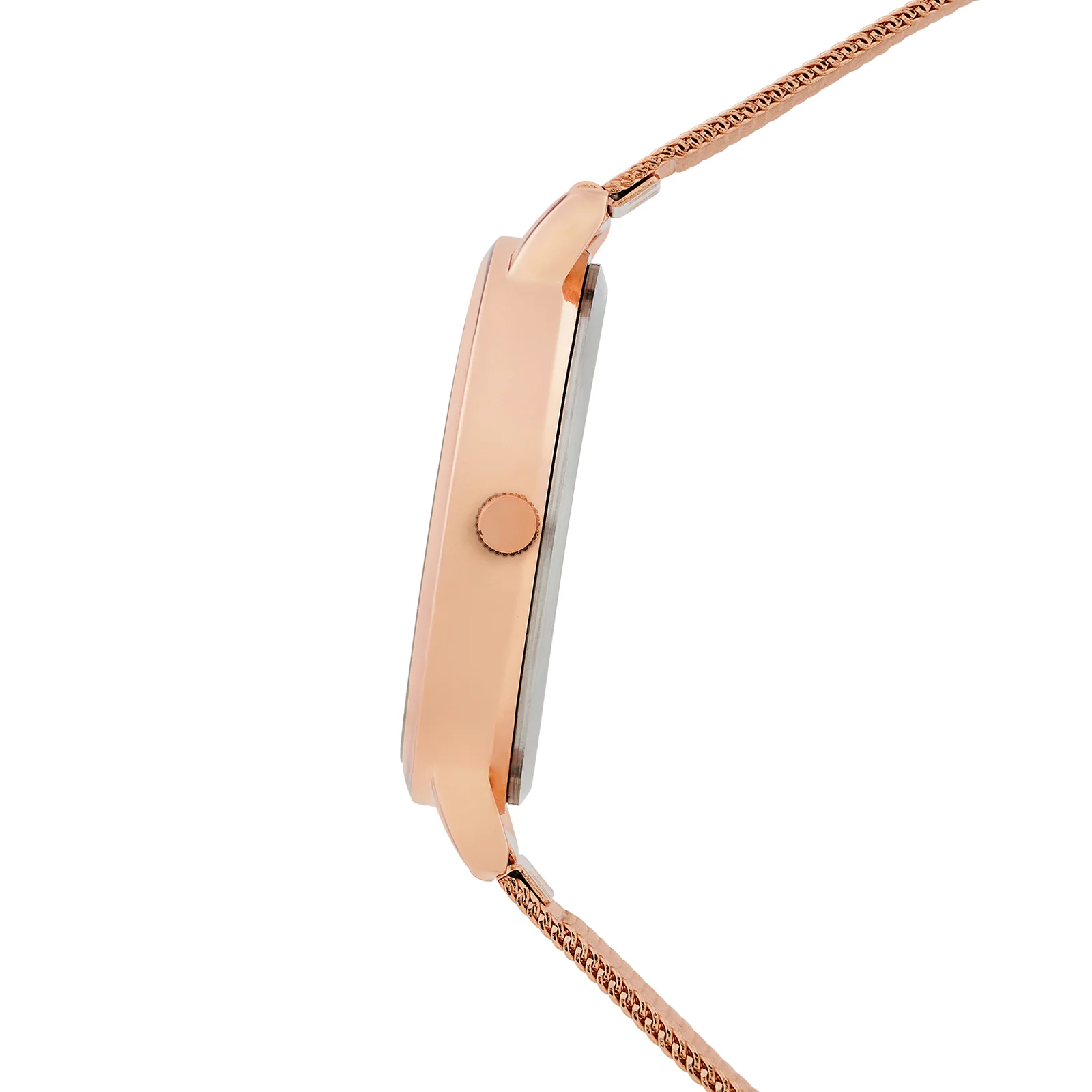 Kathy Rose Gold Medium Dial Mesh Strap Women's Watch - Image 5