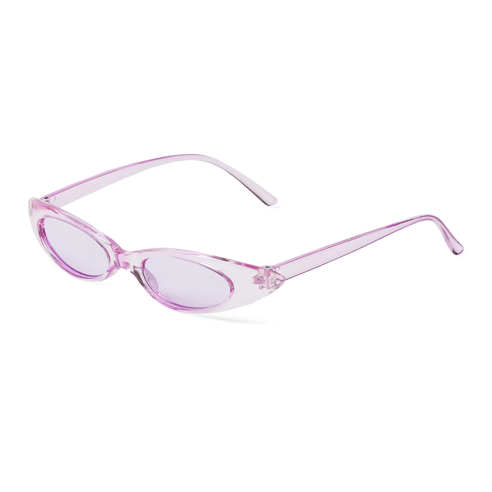 Kendall Lavender Cat Eye Sunglasses - Image 4