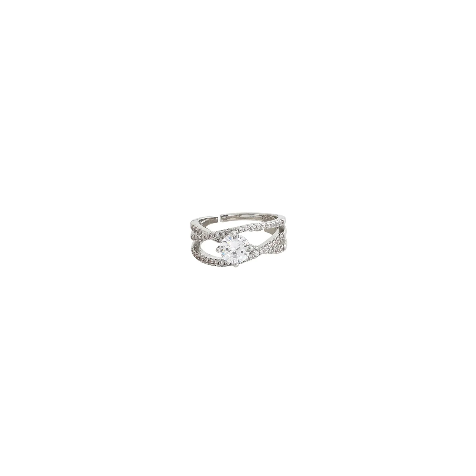 Kendall Silver Love Triangle - Image 6