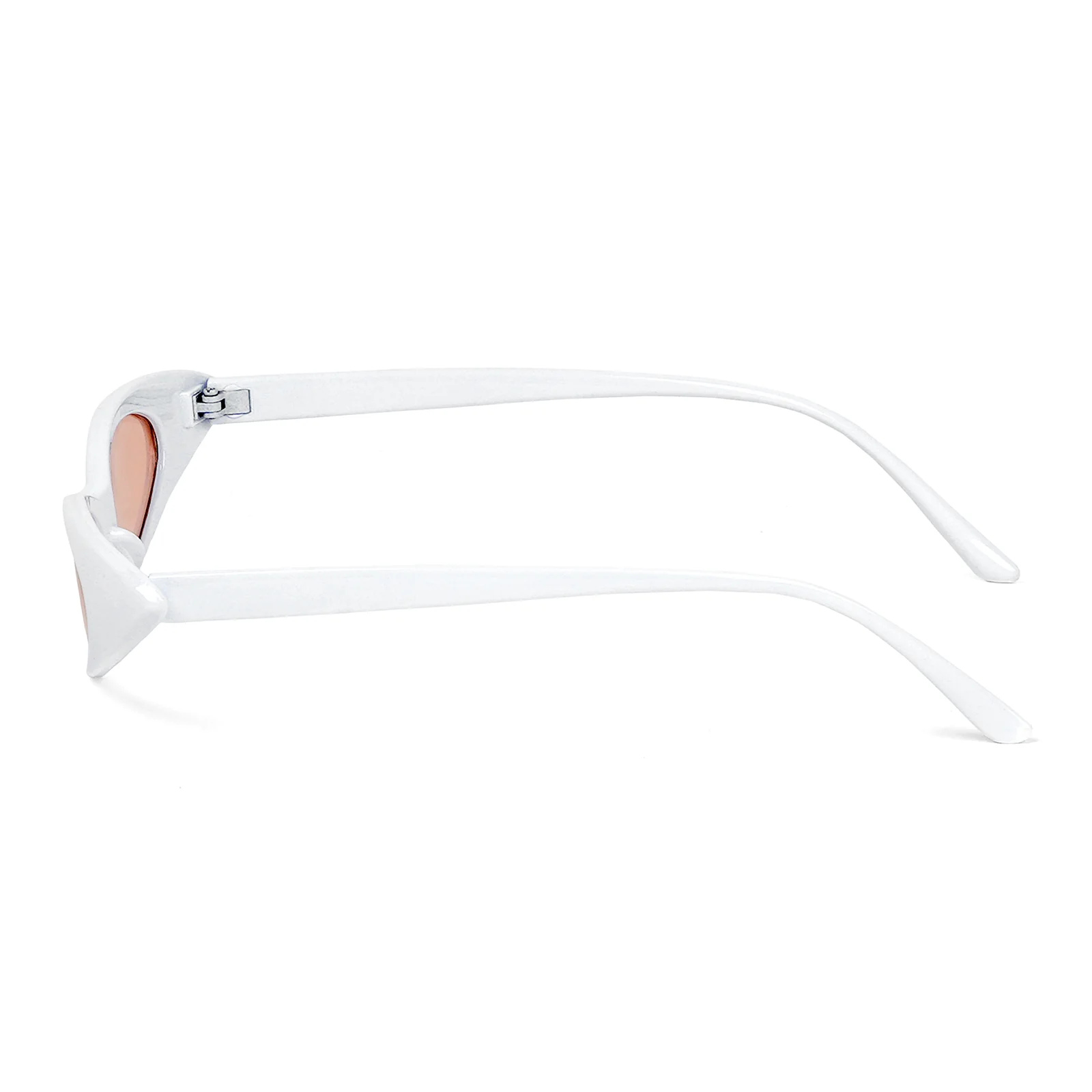 Kendall White & Pink Cat Eye Sunglasses - Image 6