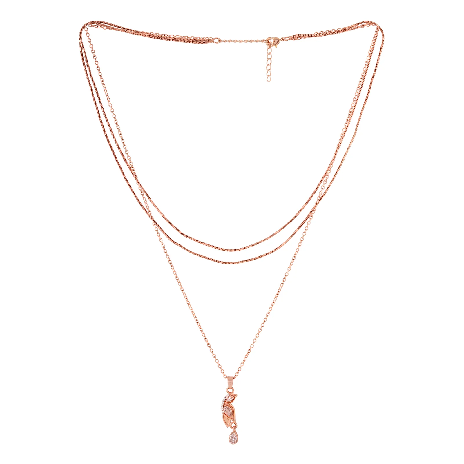 Kimana Rosegold Pendant Chain - Image 3