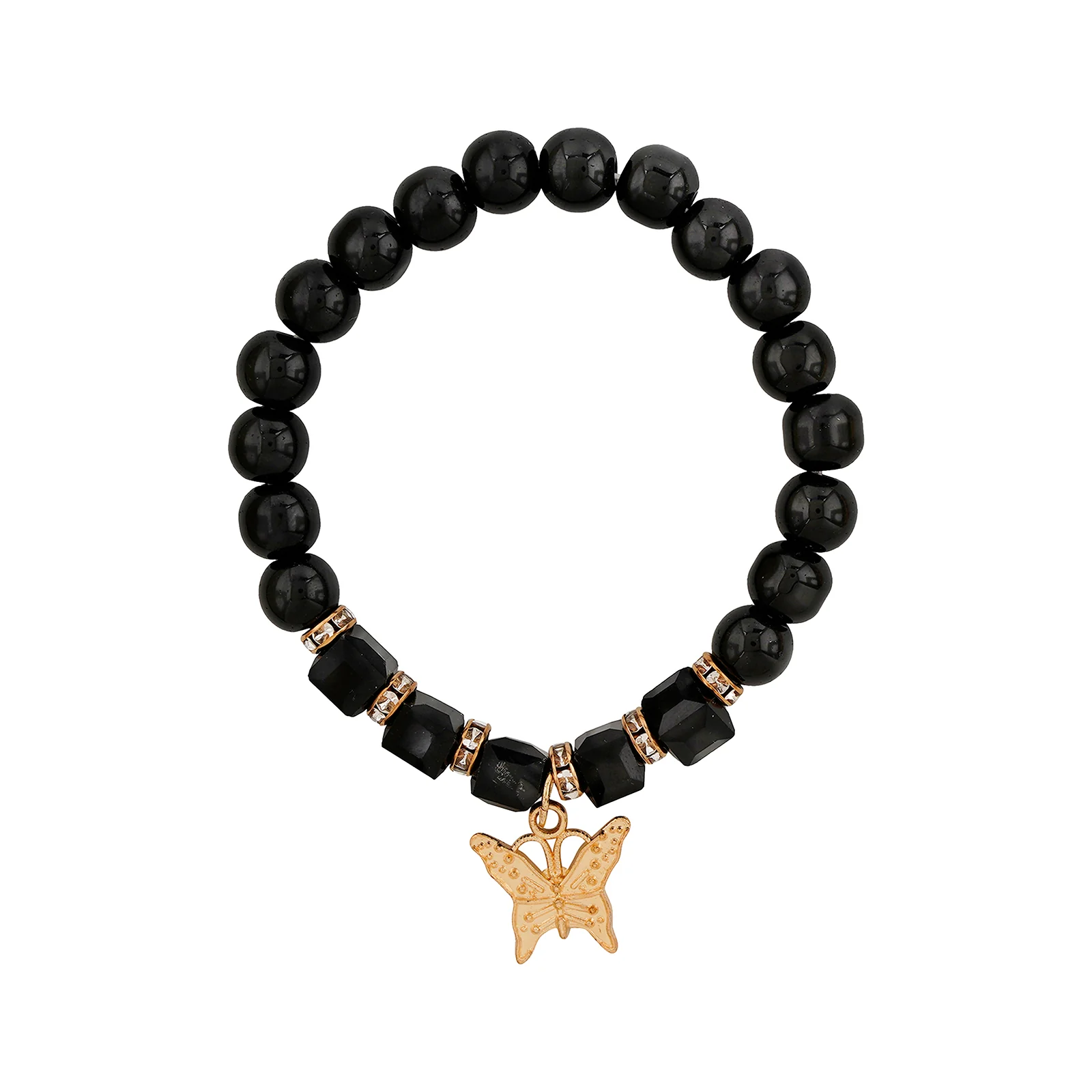 King Of My Heart black Beaded Bracelet - Image 5