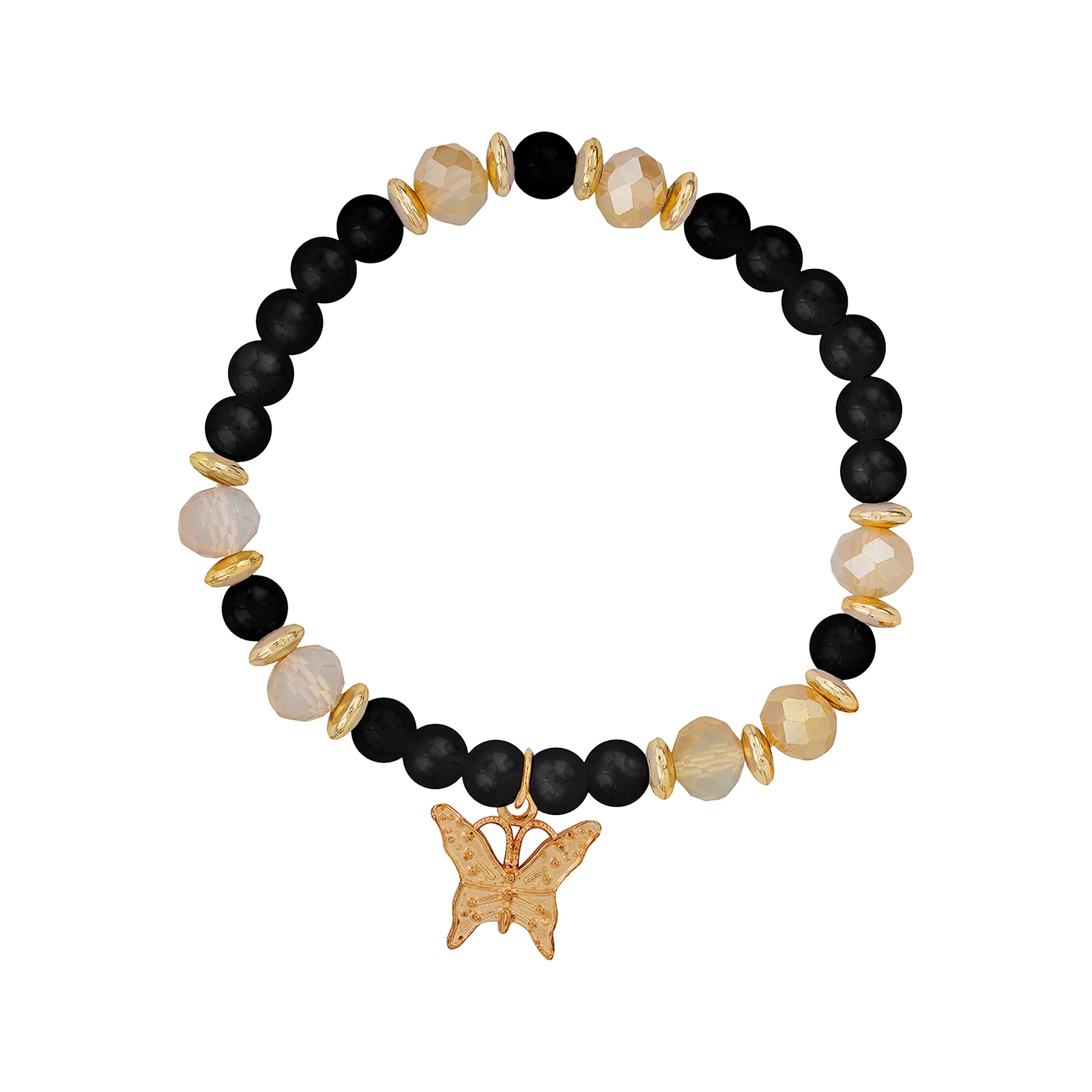 King Of My Heart black Beaded Bracelet - Image 6