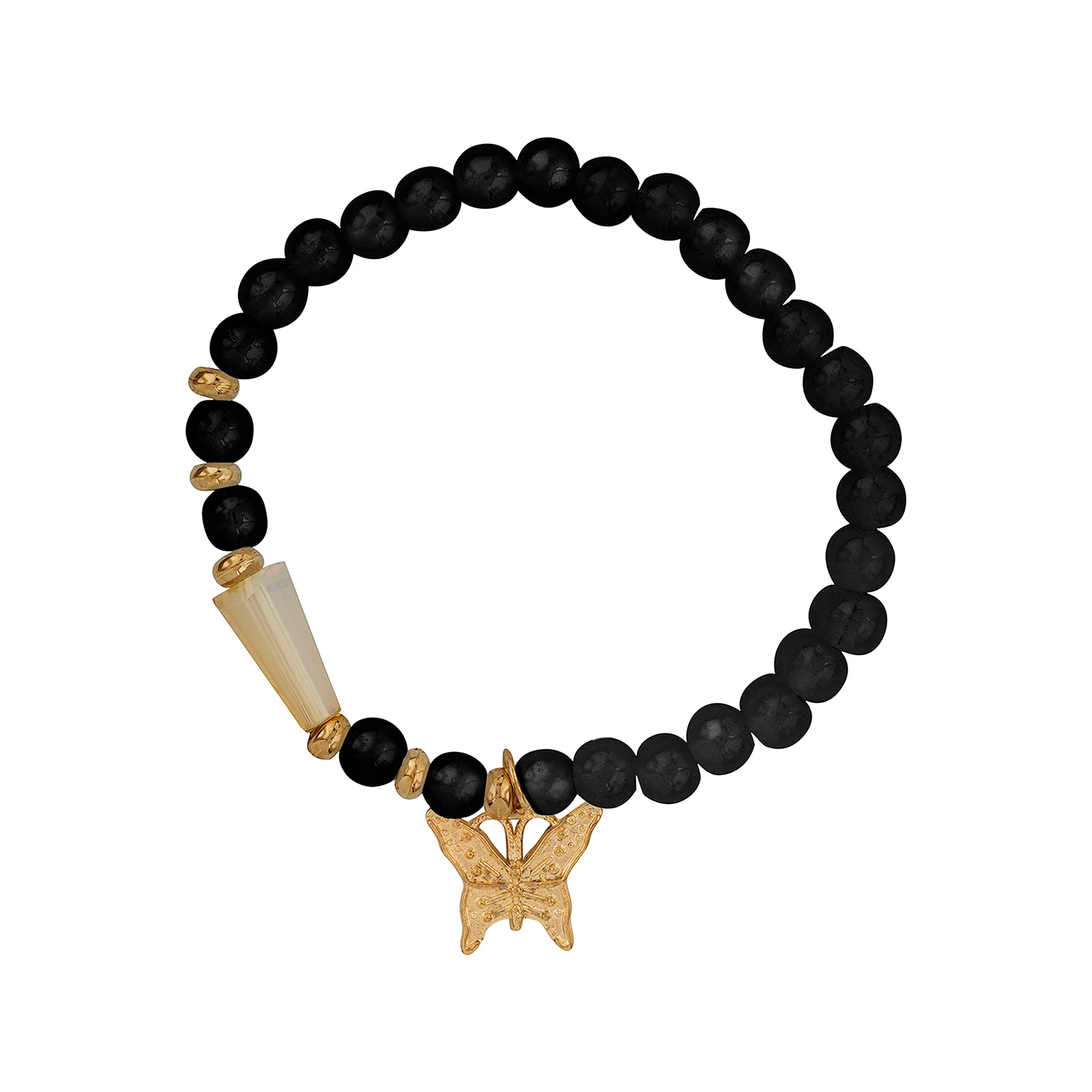King Of My Heart black Beaded Bracelet - Image 7