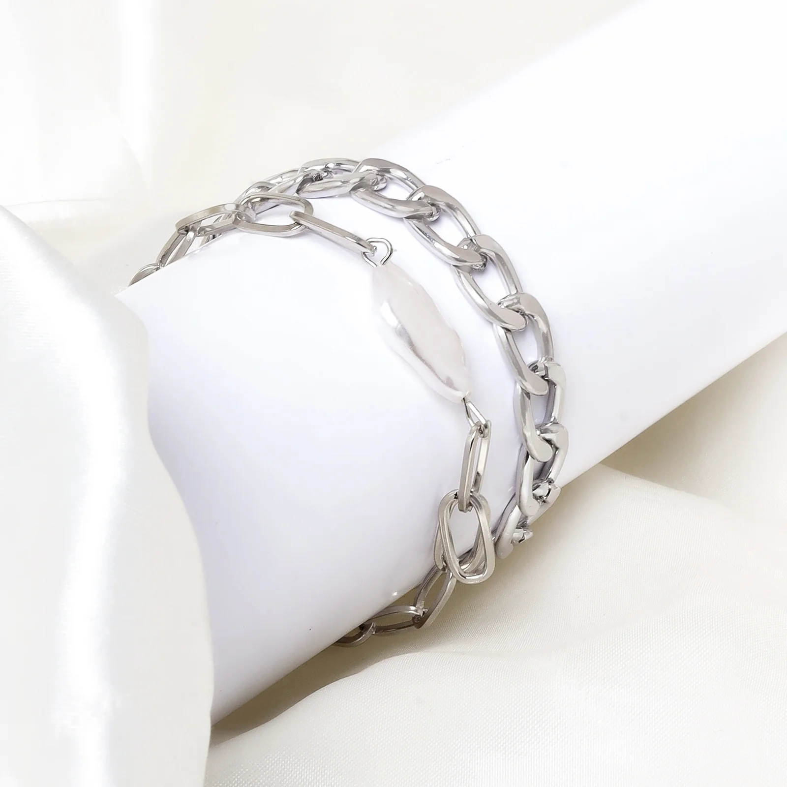 Koralia Silver Bracelet Set - Image 2