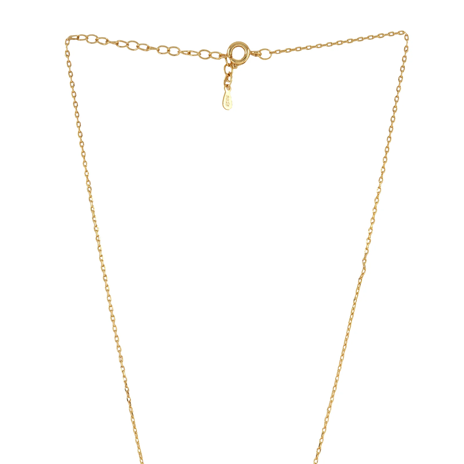 Kriss Kross Gold Necklace - Image 5