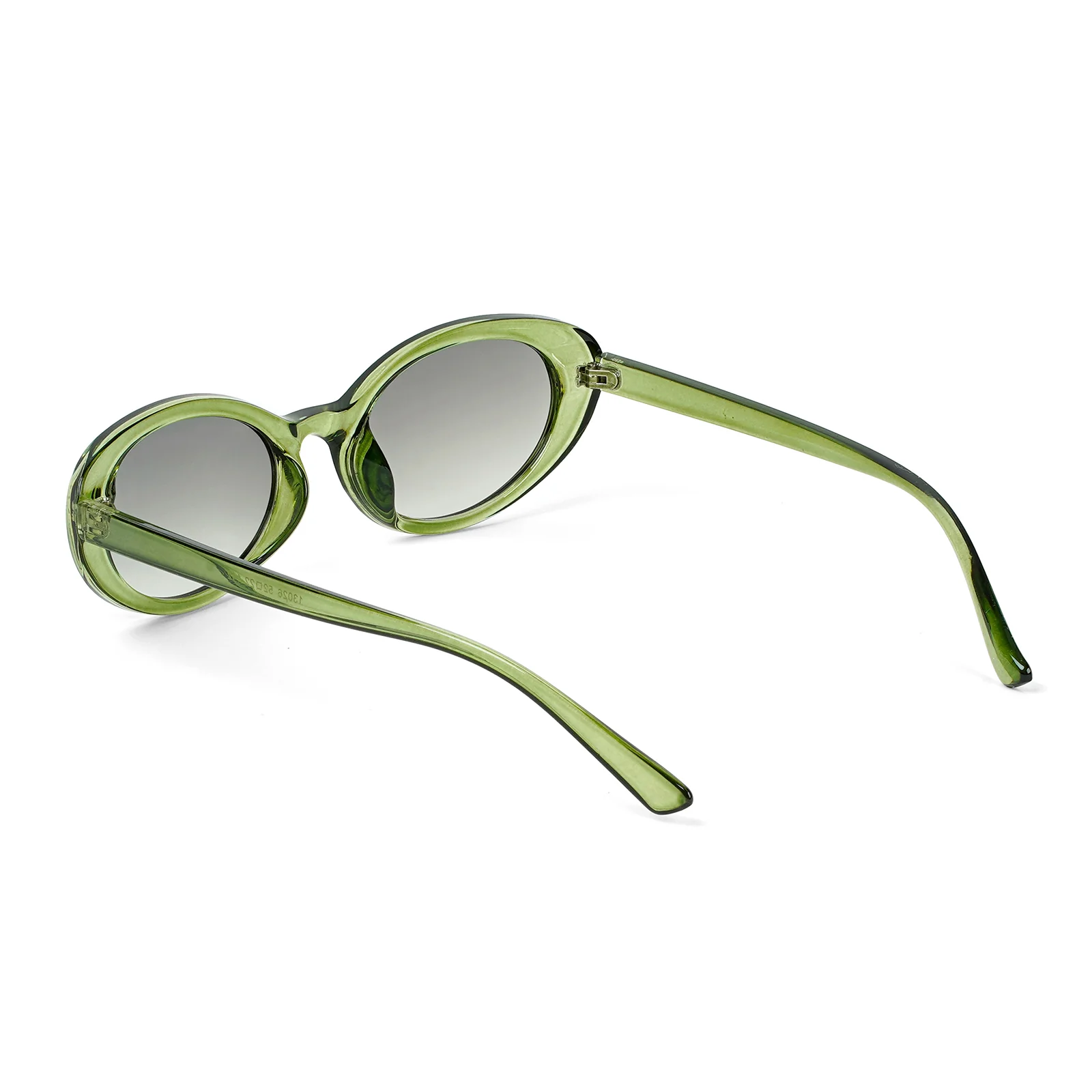 Kyoko Oval Green Sunglasses - Image 6