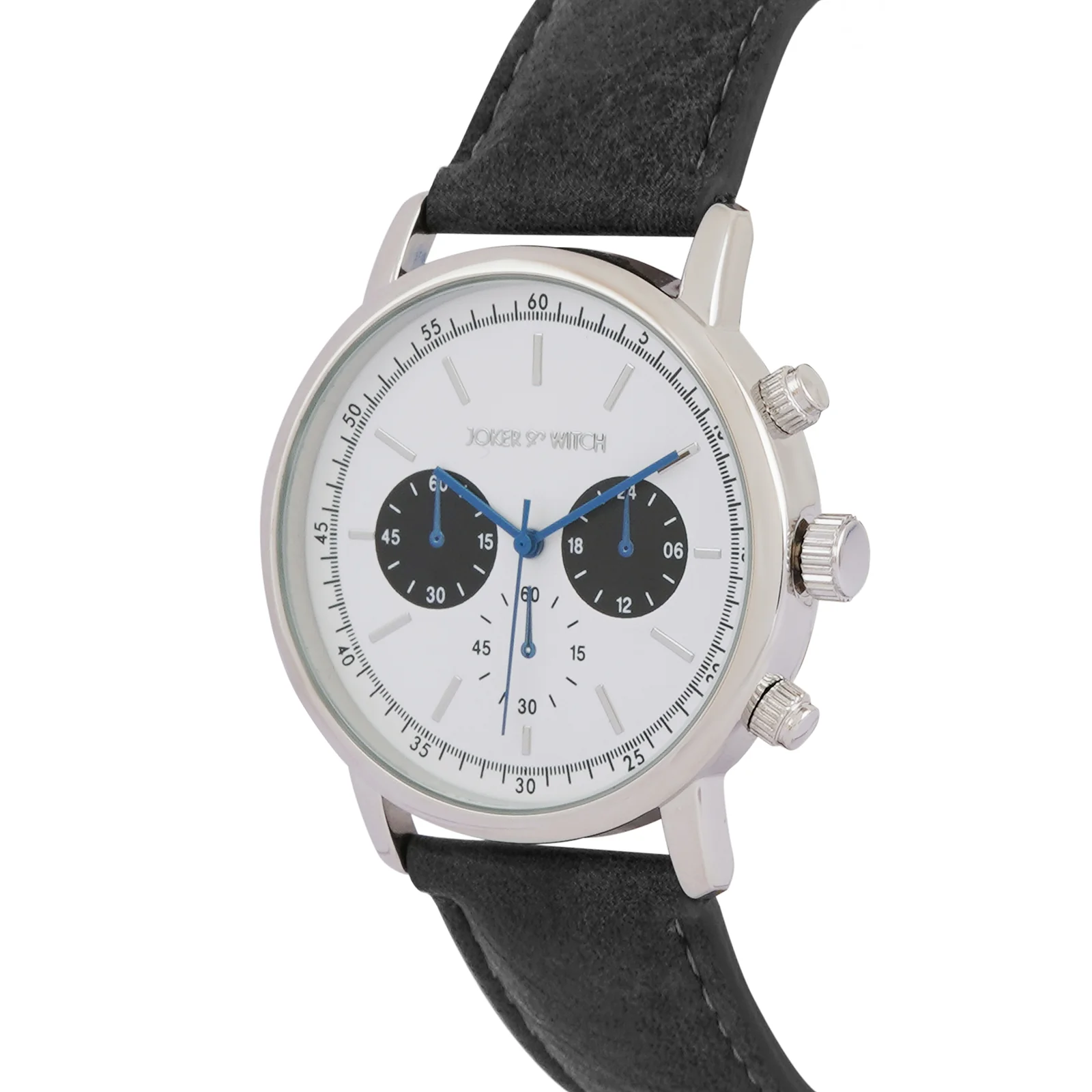 Laanda White Large Dial Grey PU Strap Men's Watch - Image 4