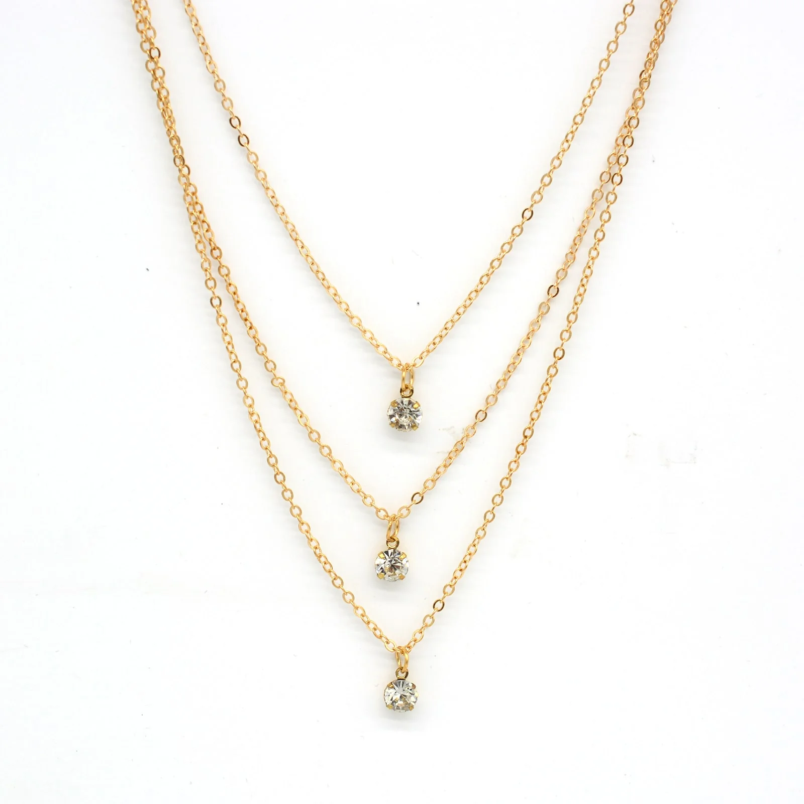 Lagos Layered Gold Necklace - Image 3
