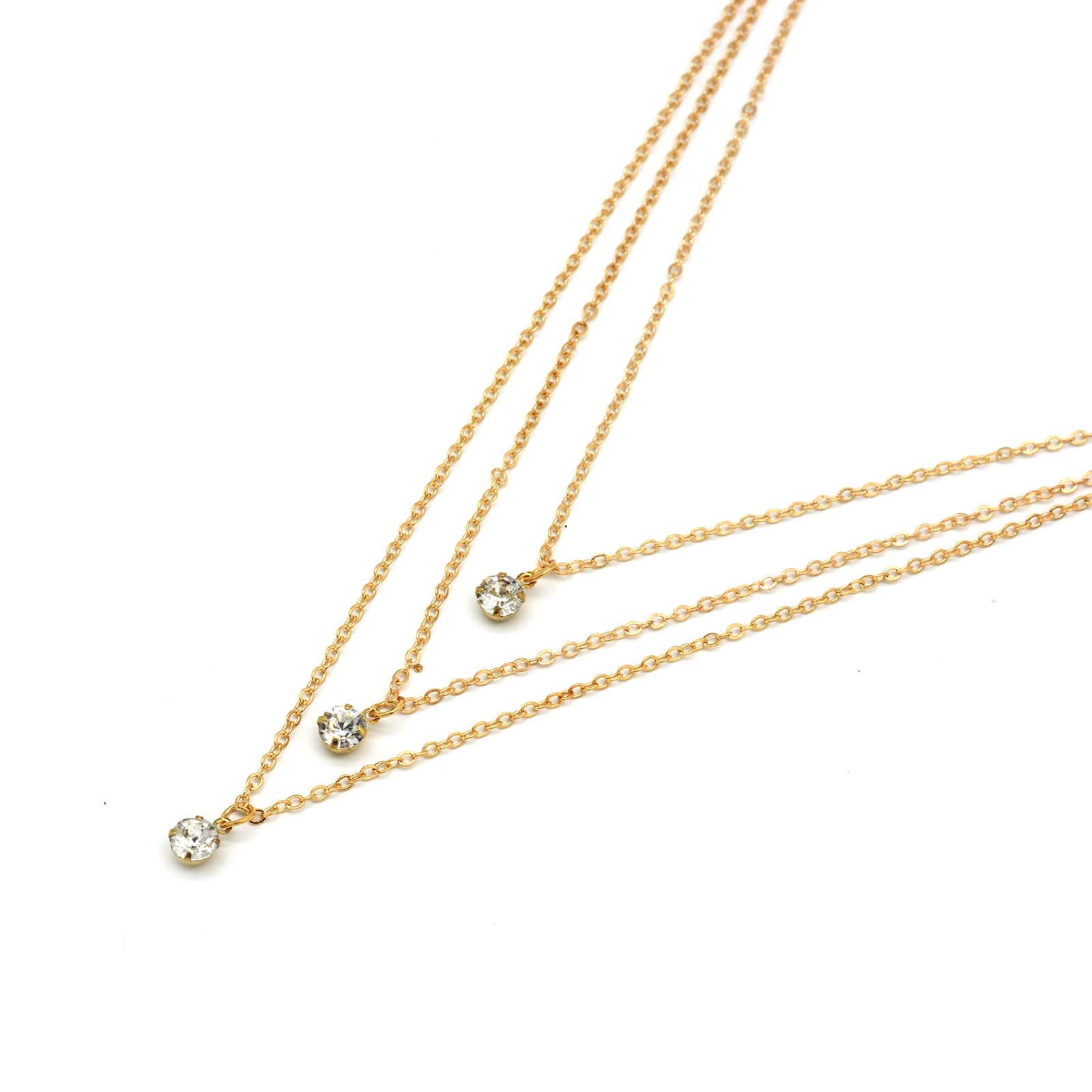 Lagos Layered Gold Necklace - Image 5