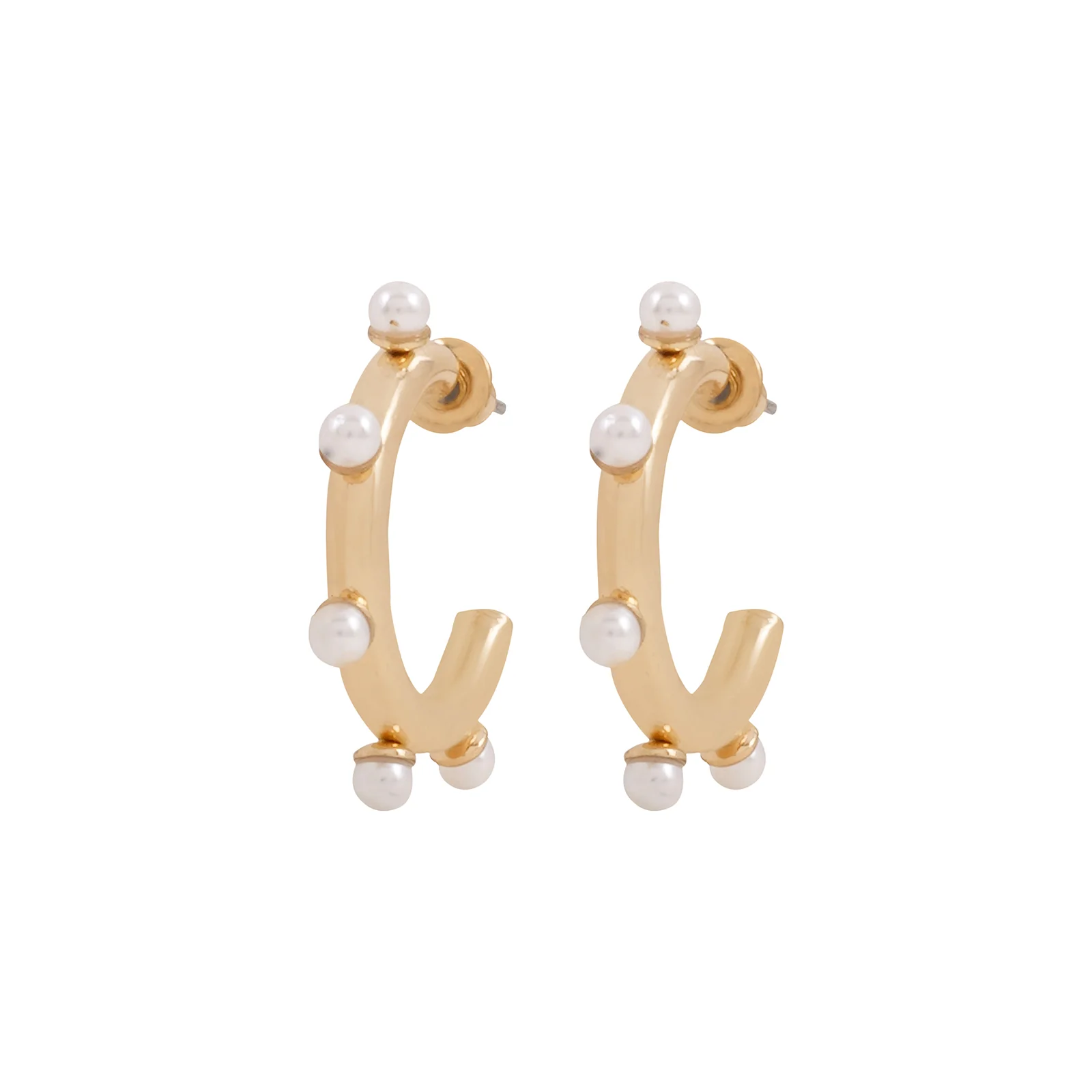 Lagune Pearl Gold Earrings - Image 3