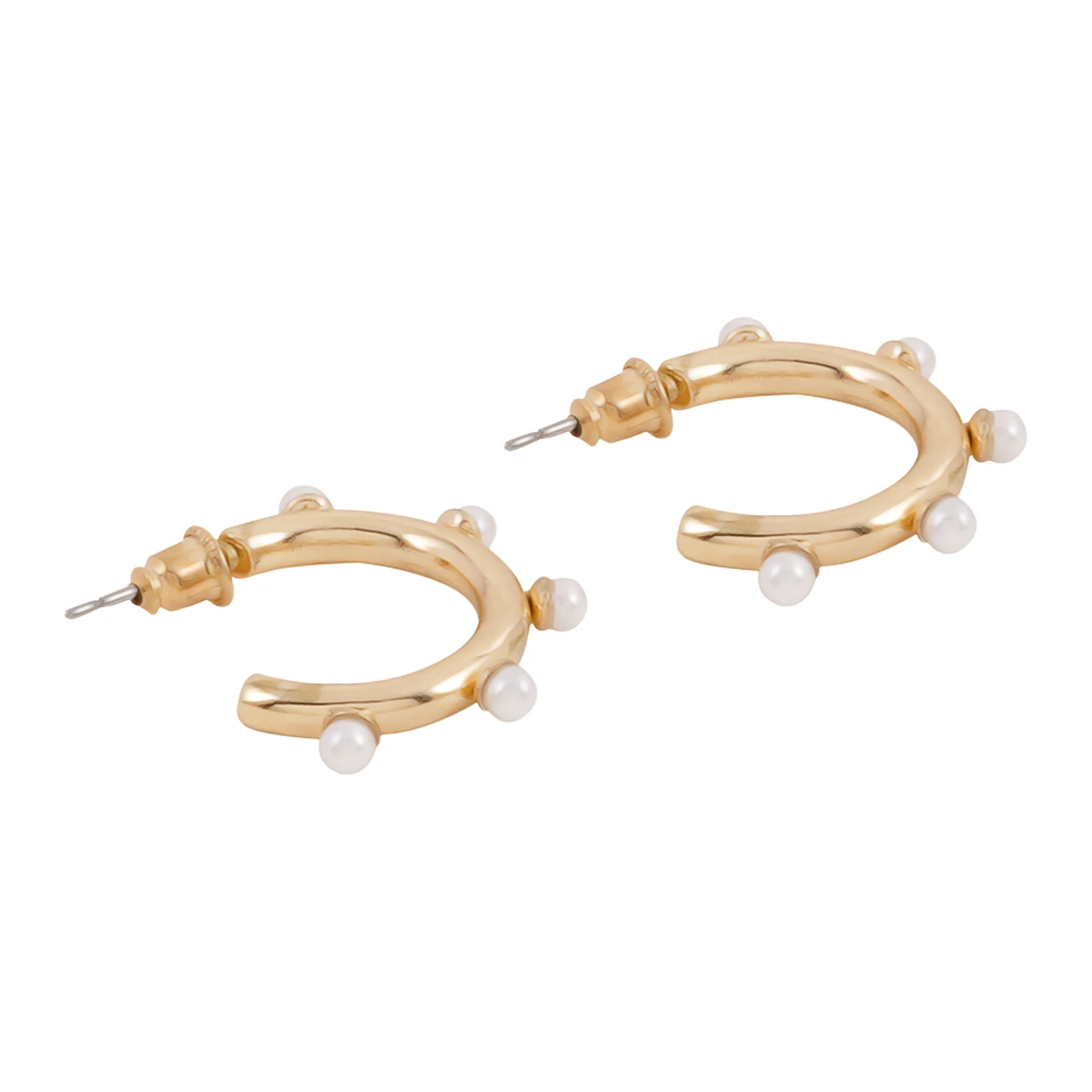 Lagune Pearl Gold Earrings - Image 4