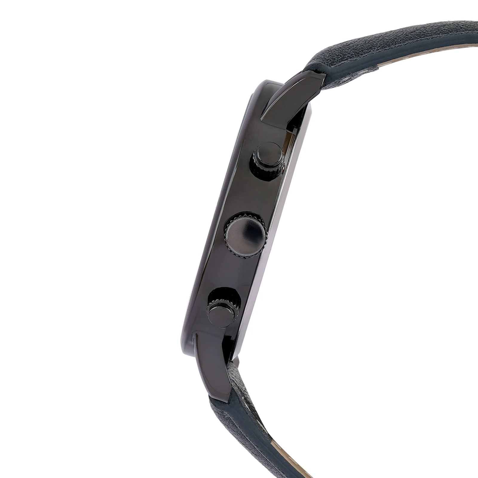 Laanda Grey Large Dial PU Strap Men's Watch - Image 5