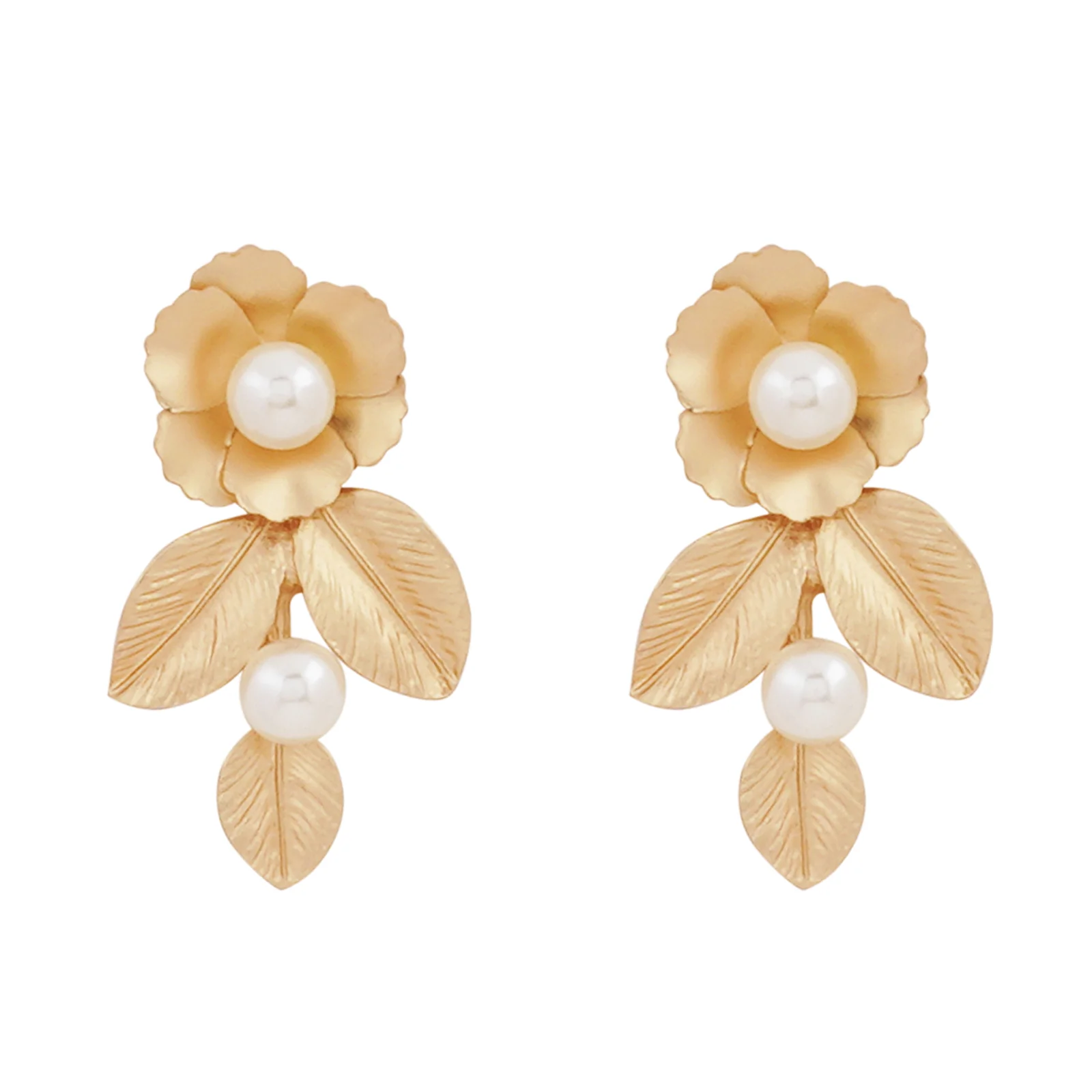 Lantana Gold Earrings - Image 3