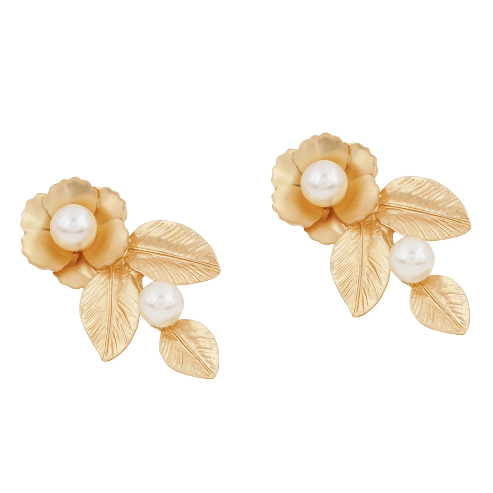 Lantana Gold Earrings - Image 4