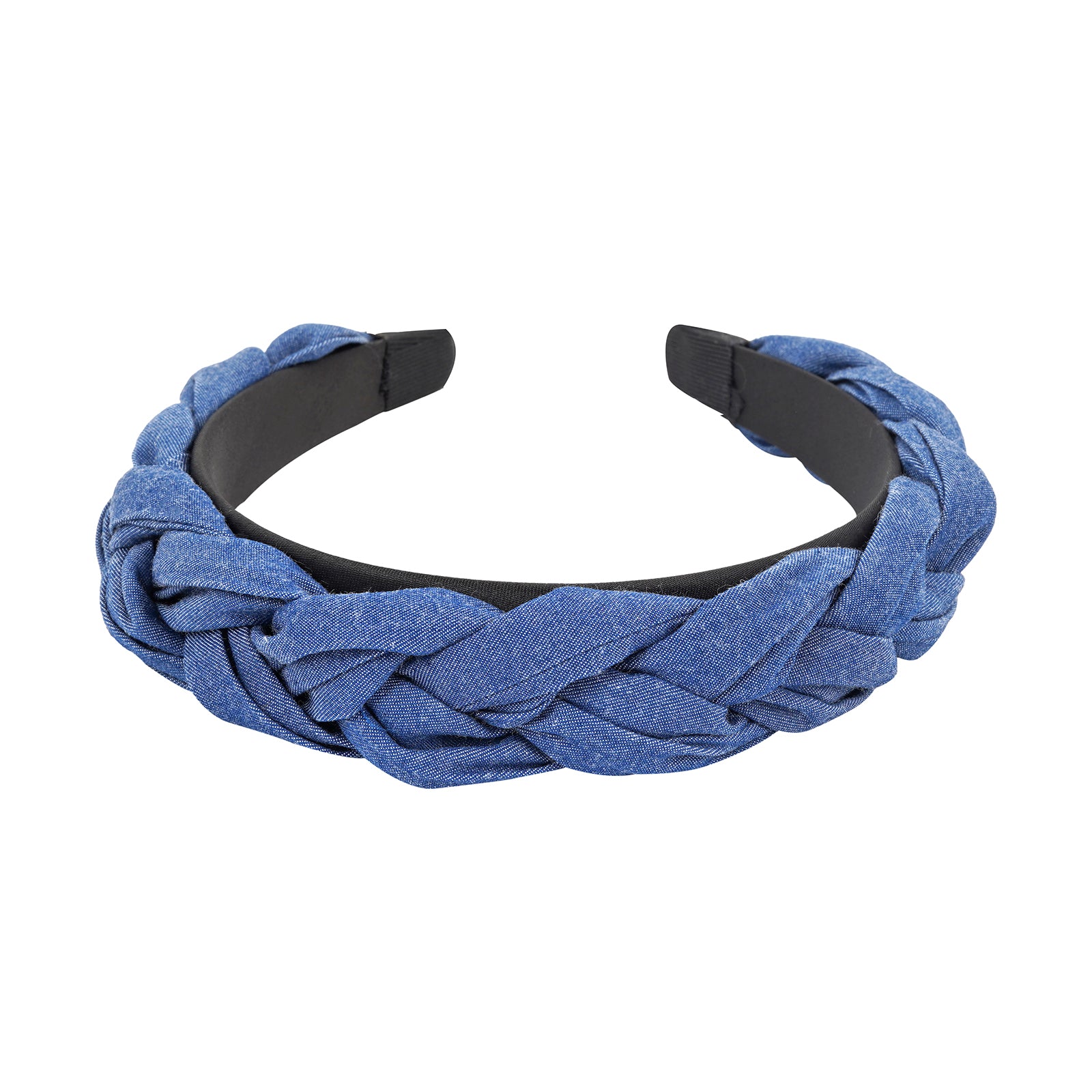 Lassie Braided Navy Blue Hairband - Image 3
