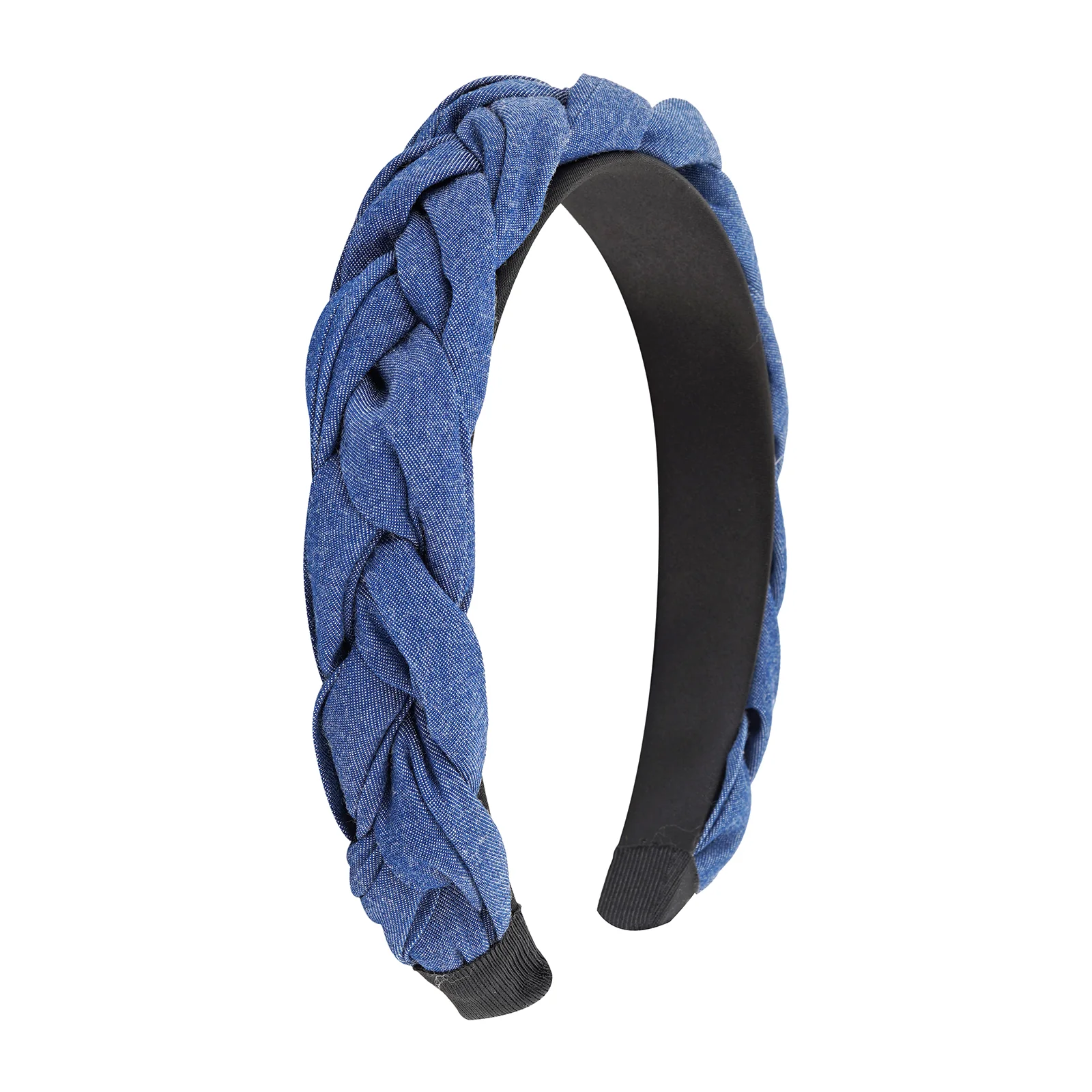 Lassie Braided Navy Blue Hairband - Image 4